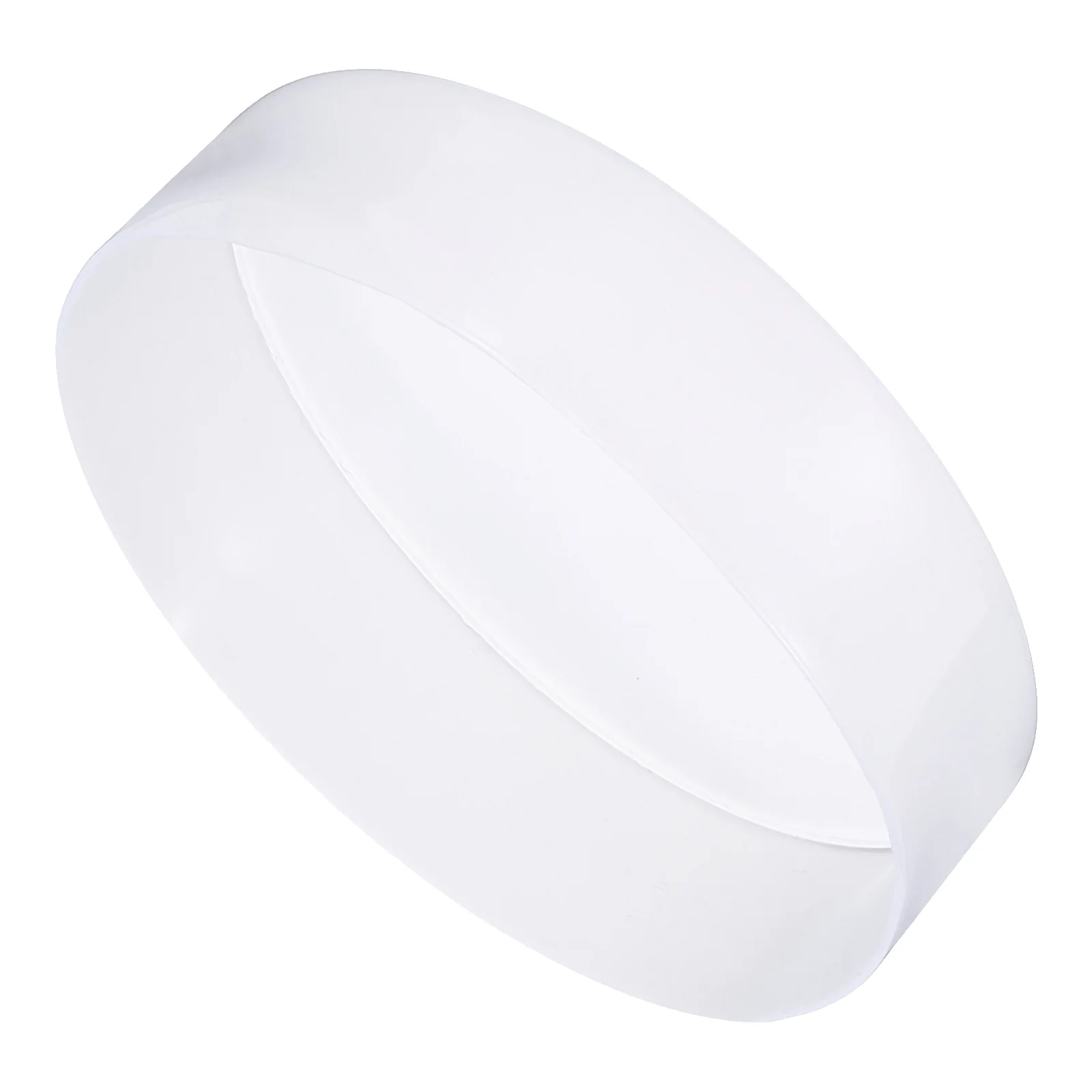 Uxcell 300mm (11 13/16") ID Rubber End Caps Pipe & Fence Post Protectors Clear