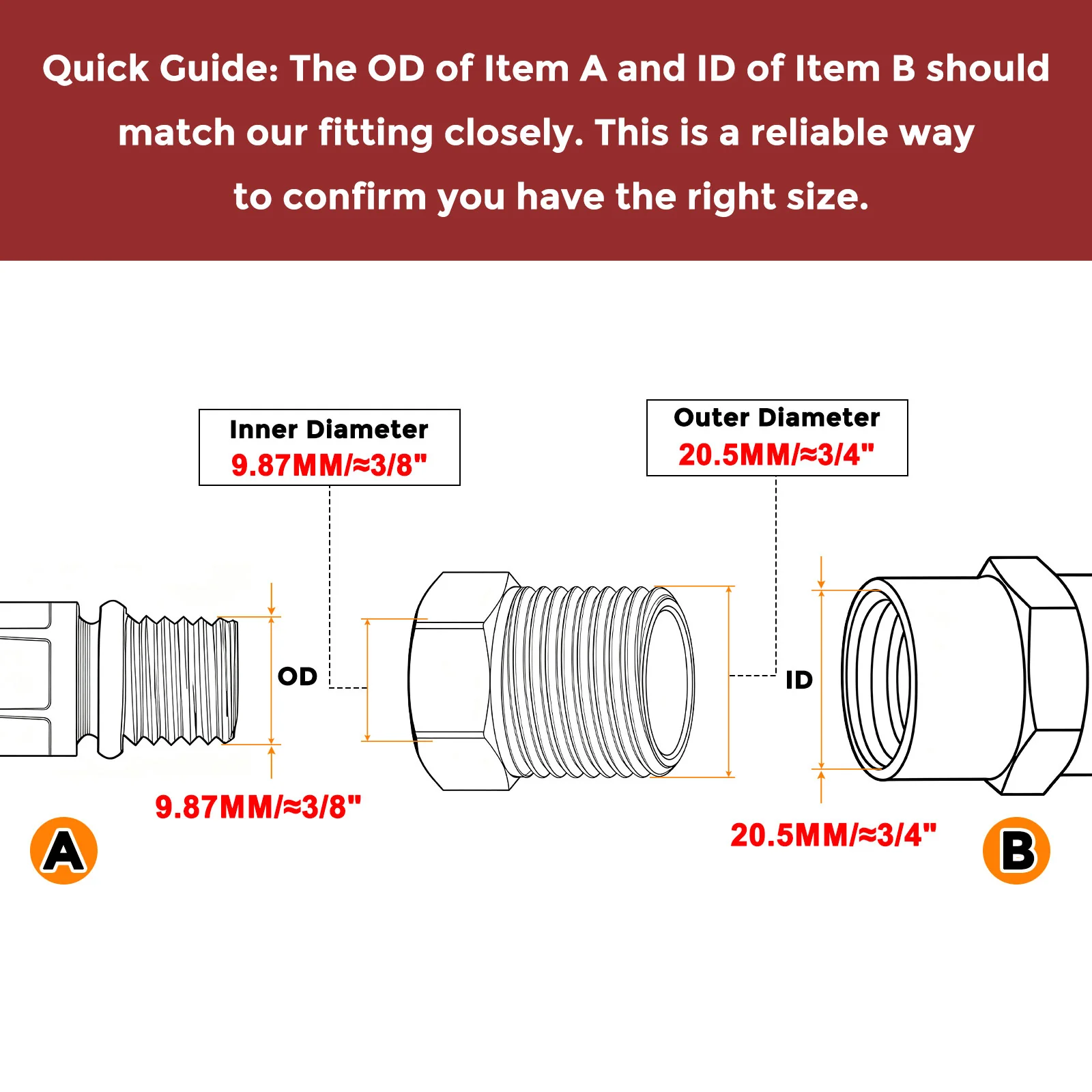 Pack of 12, 1/2" Male NPT NPT1/8" FeMale NPT Stainless Steel Hose Adapter - Image 3