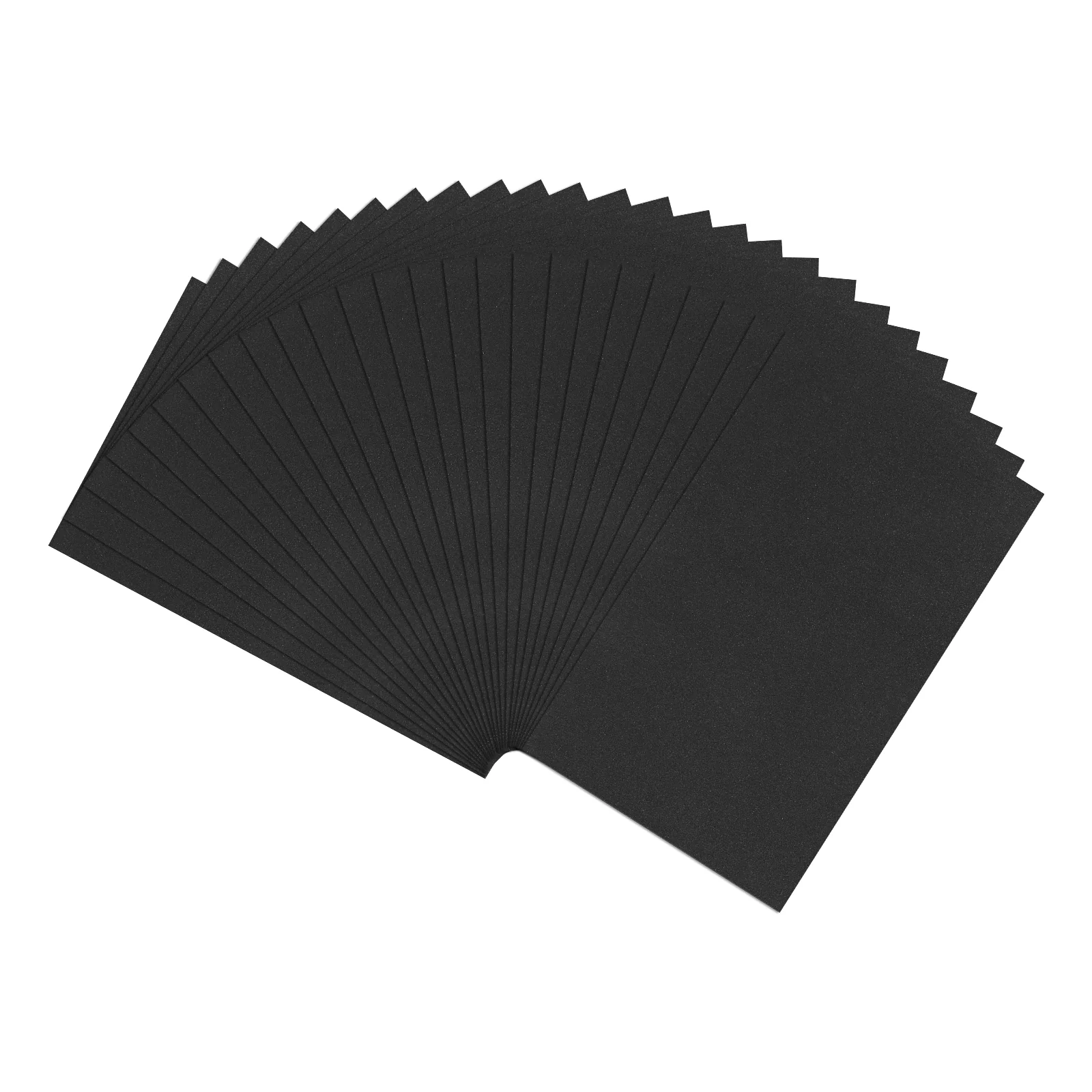 25 Pcs 800 Grit Dry SandPapers, 5.5 x 9 Inch Sand Papers