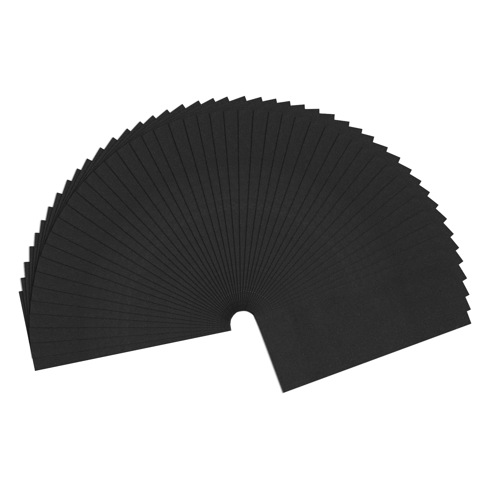 45 Pcs 600 Grit Dry SandPapers, 3.6 x 9 Inch Sand Papers