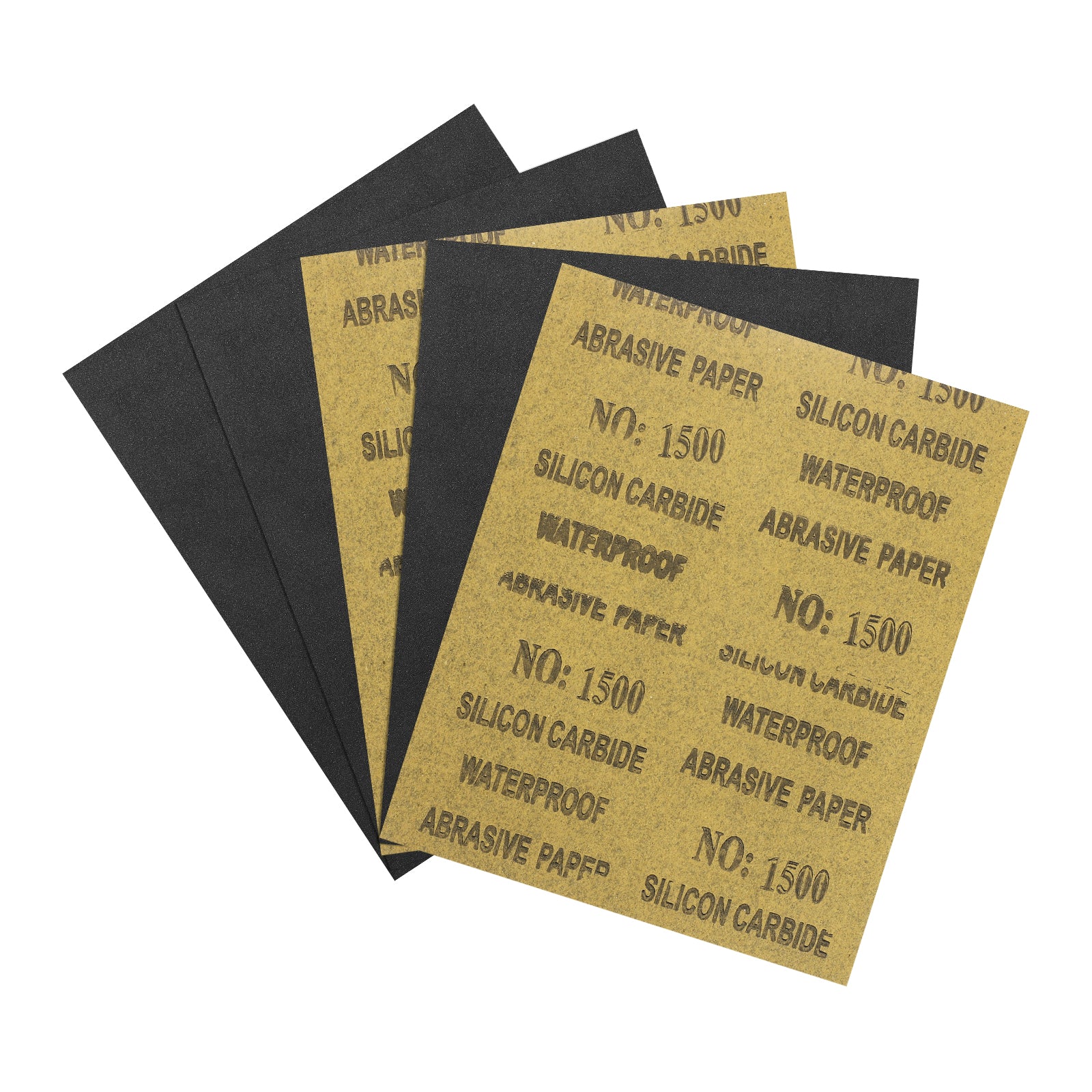 5pcs Sand Papers - [9 x 11 Inch x 1500 Grits] Sandpaper Sheets