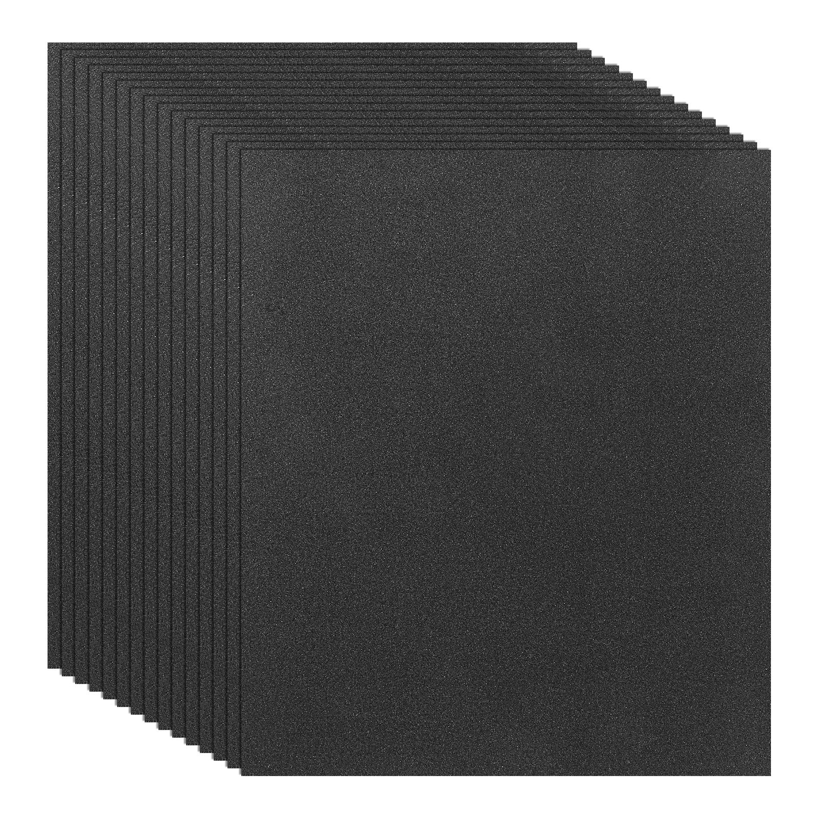 15 Pack 9" x 11" Sandpaper, 150 Grit Sand Paper for Wood Furniture