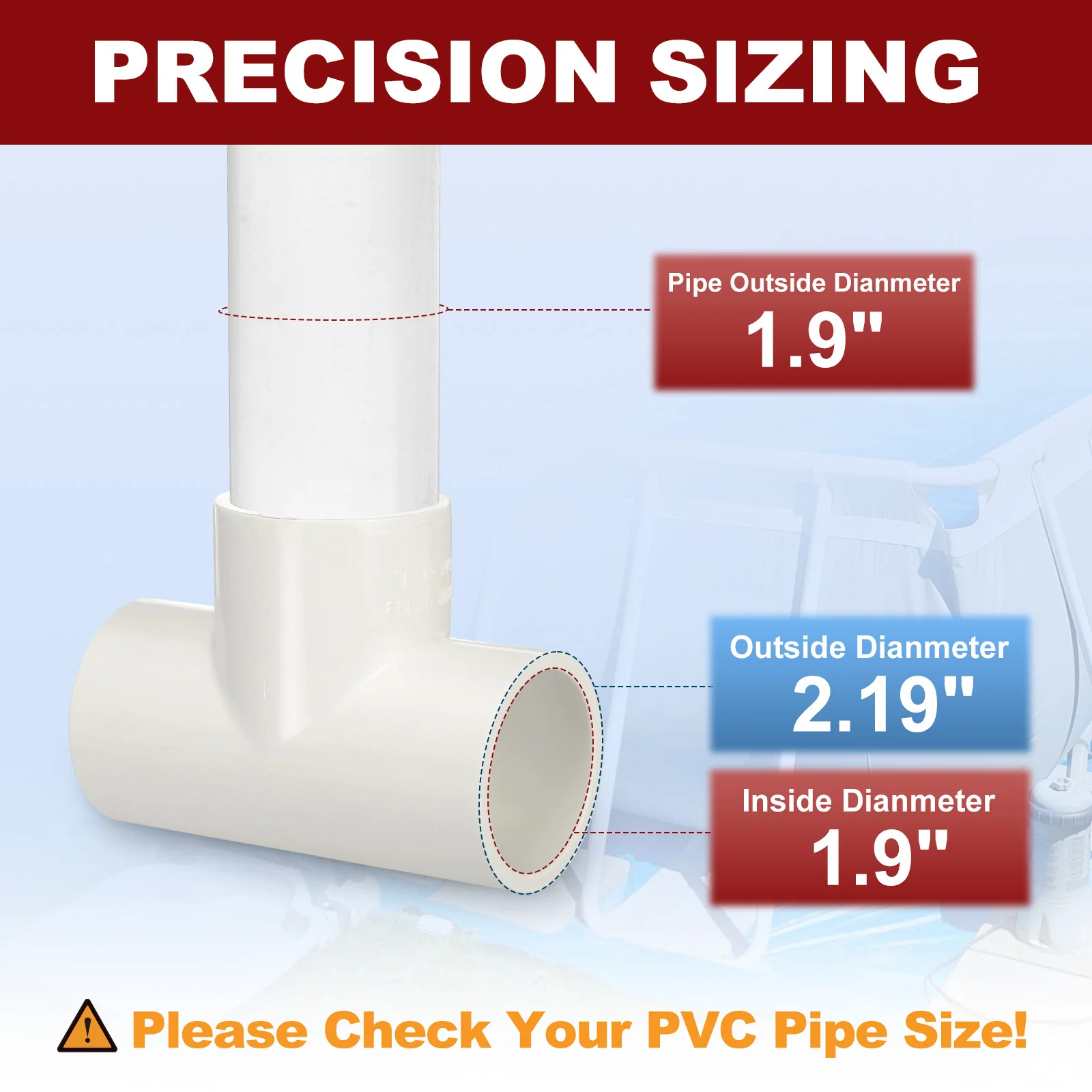 20Pcs 3/4" Tee Fitting, SCH40 Furniture Grade Pipe Fitting, Corner Connector - Image 3