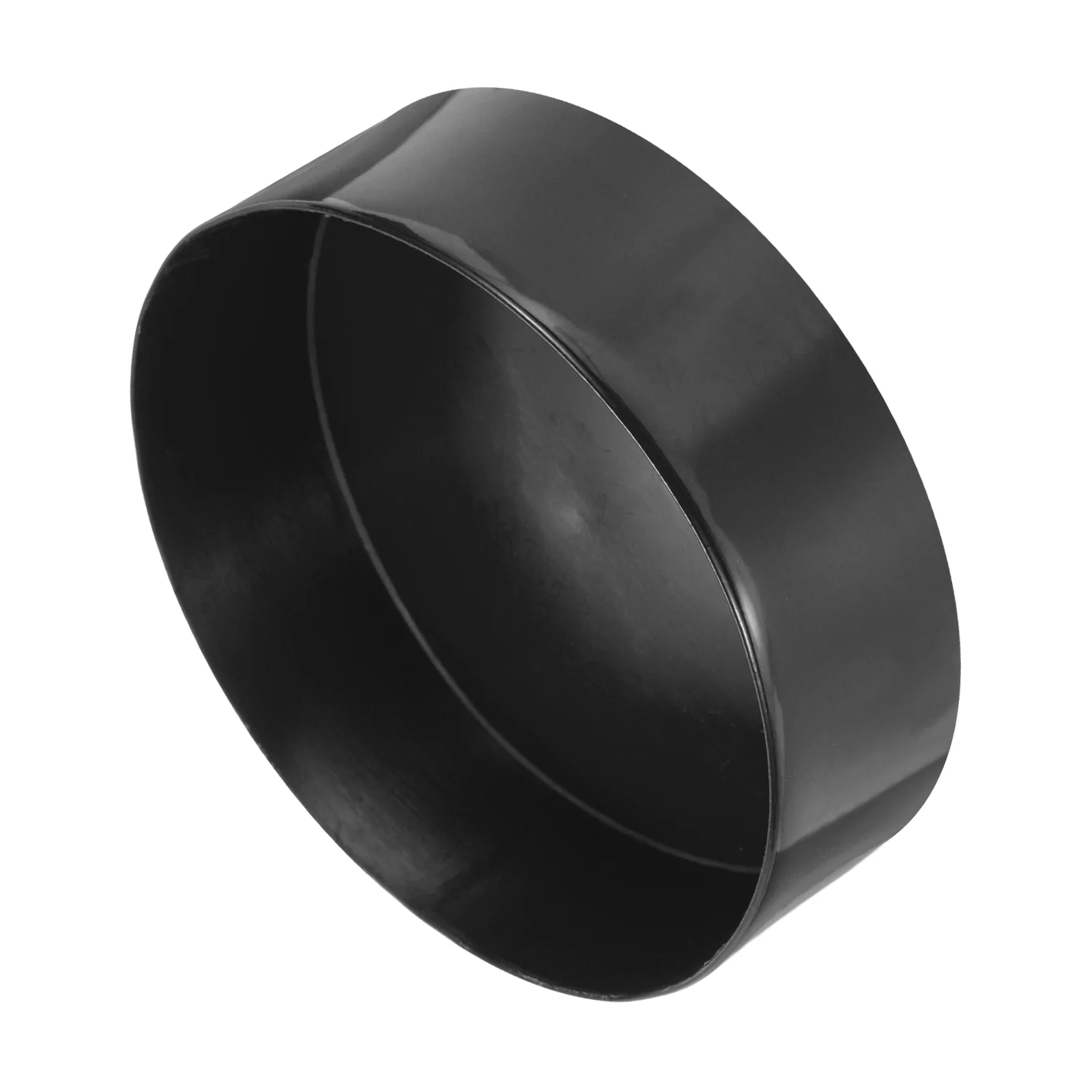 Uxcell 185mm(7 1/4") ID Rubber End Caps Pipe & Fence Post Protectors Black
