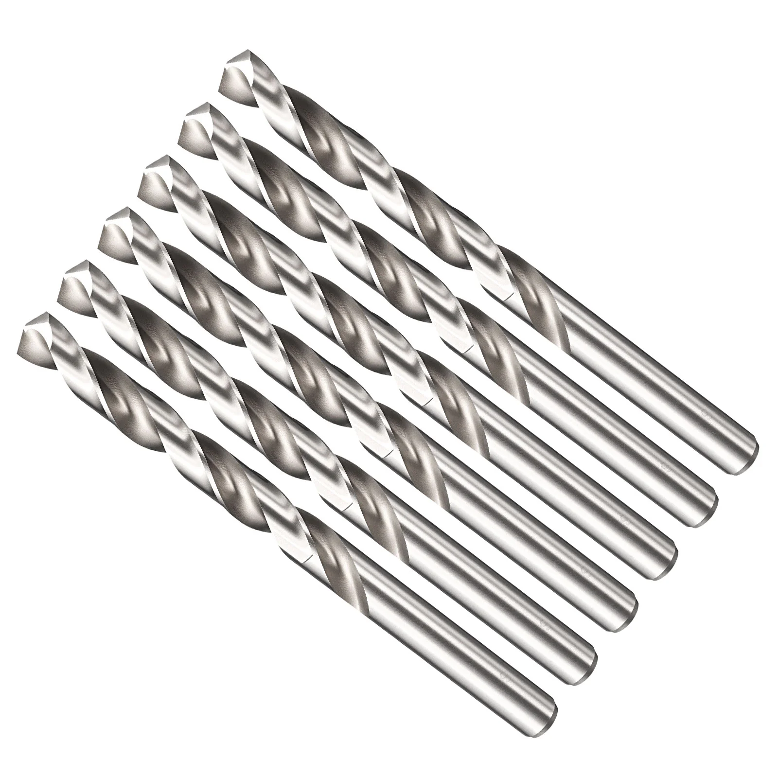 23/64" Drill Bit Straight Shank 4241 HSS Uncoated (Bright), 6pcs
