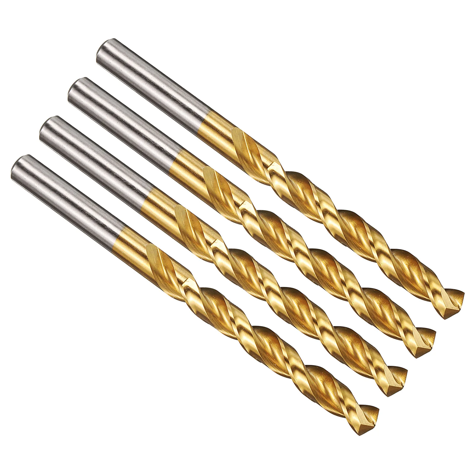 8mm Drill Bit M42 8% Cobalt HSS 135° for Hard Metal - 4 Pack