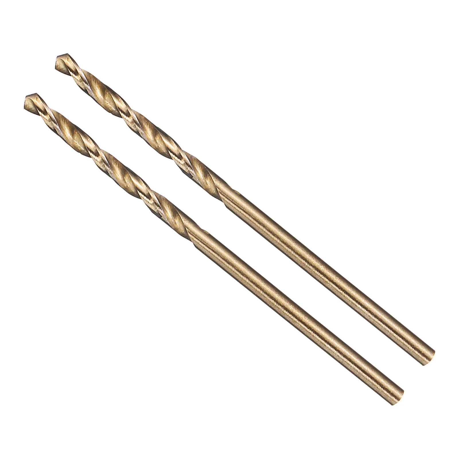 3/64" Drill Bit Straight Shank 4241 HSS Gold Finish, 2pcs