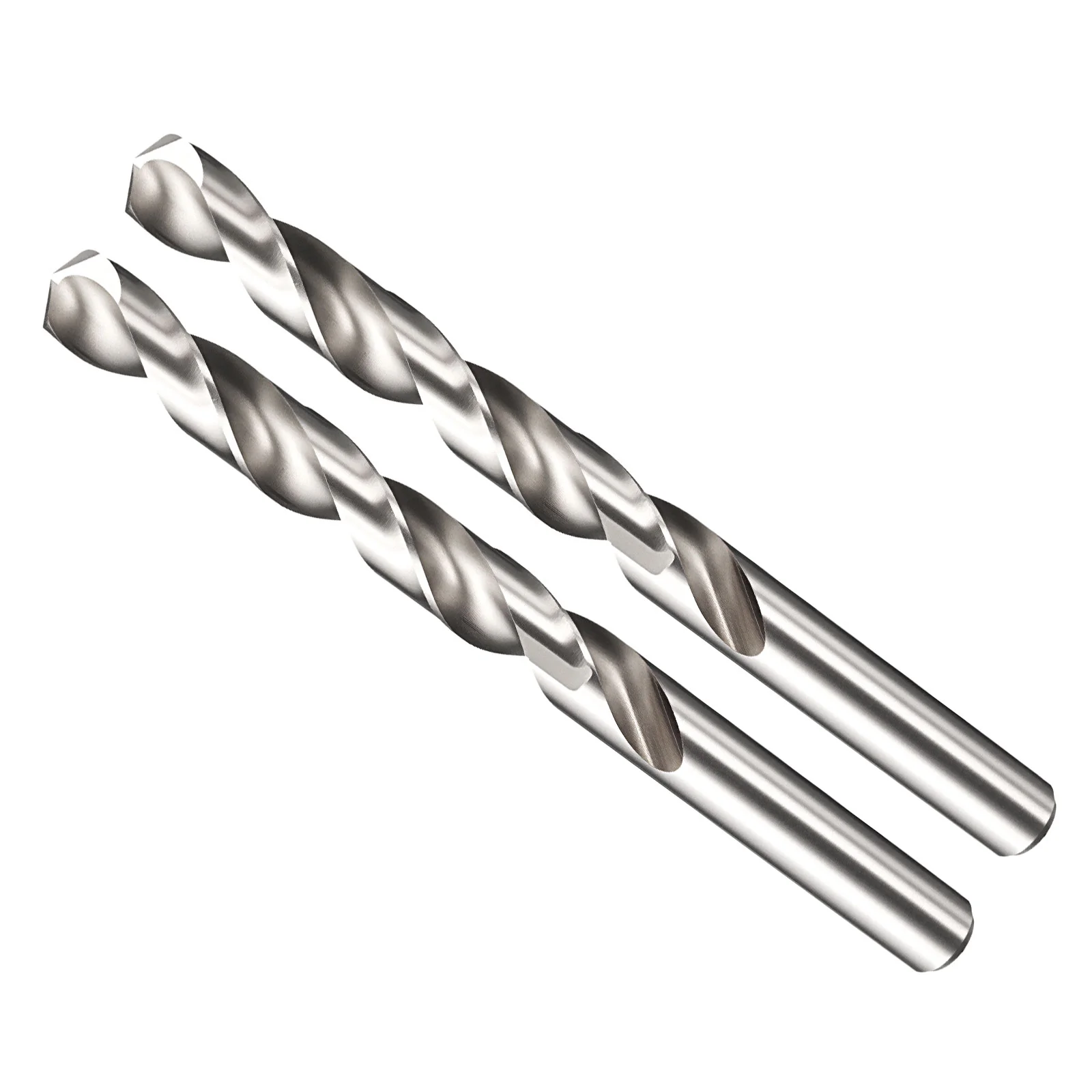 12mm Drill Bit Straight Shank 4241 HSS Uncoated (Bright), 2pcs