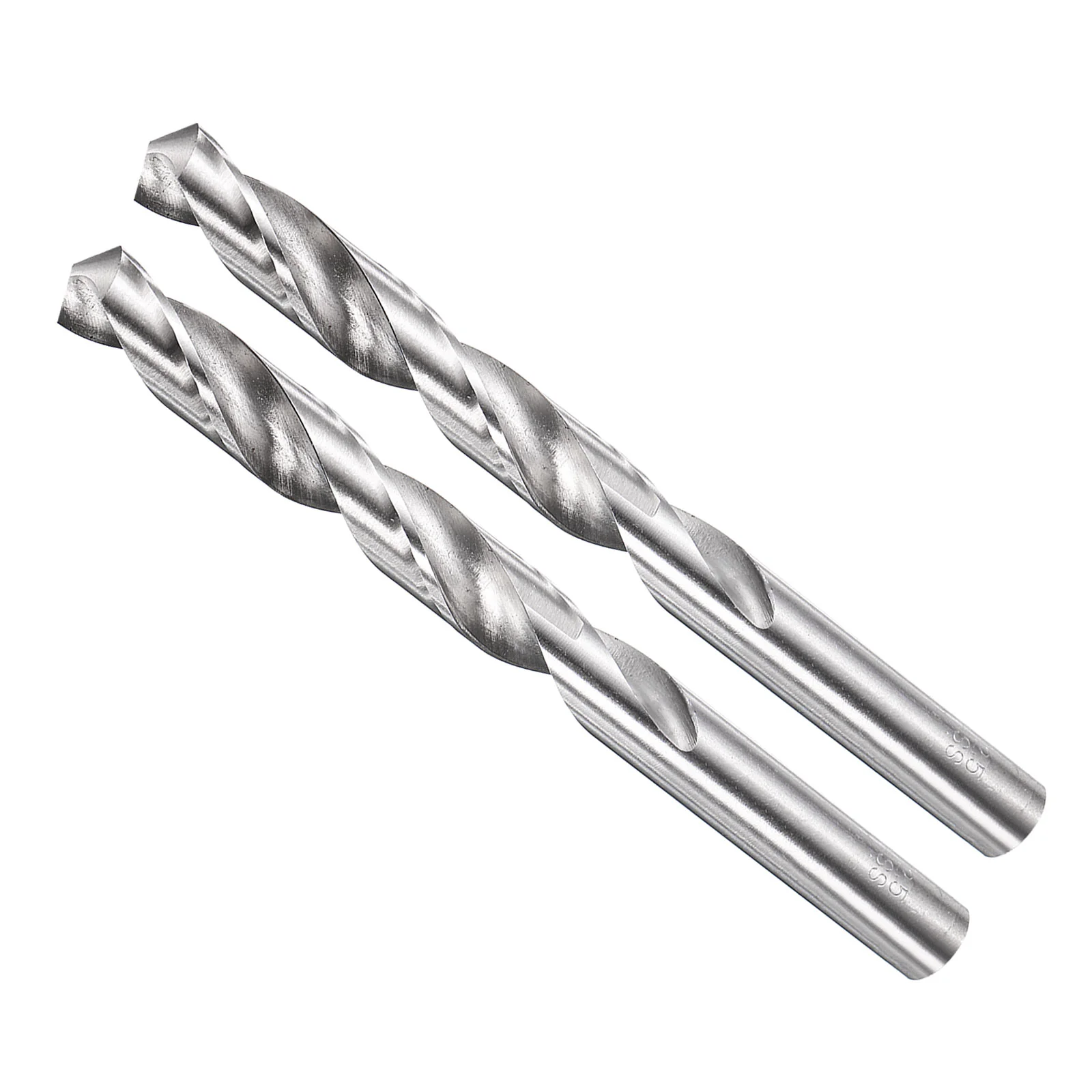 12.5mm Drill Bit Straight Shank 4241 HSS Uncoated (Bright), 2pcs