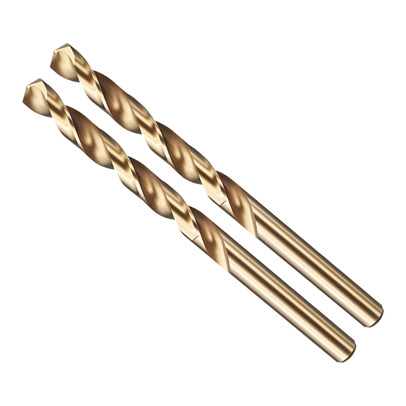 5/16" Drill Bit Straight Shank 4241 HSS Gold Finish, 2pcs