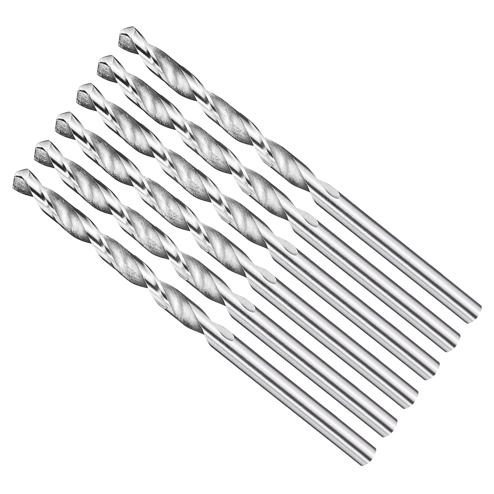 5/32" Drill Bit Straight Shank 4241 HSS Uncoated (Bright), 6pcs