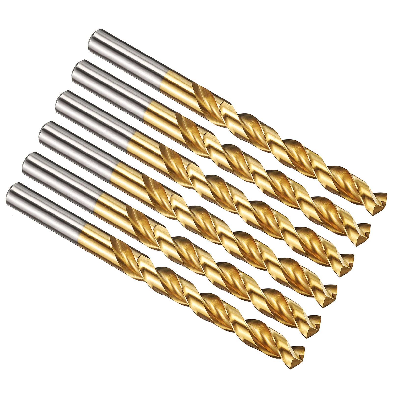10mm Drill Bit M42 8% Cobalt HSS 135° for Hard Metal - 6 Pack