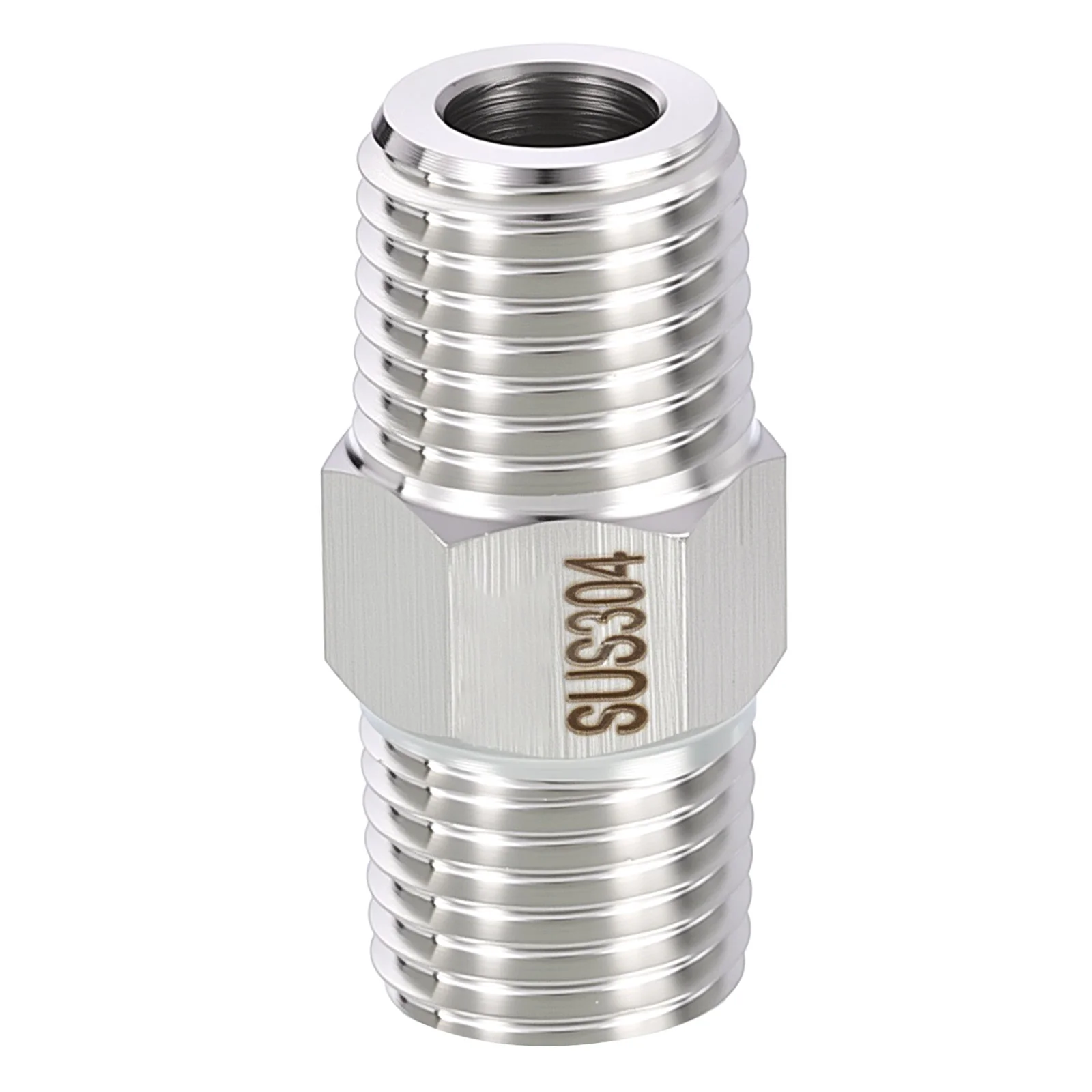 1PCS M14*1.5 Male x M14*1.5 Male Thread 304 Hex Nipples Extension Adapter