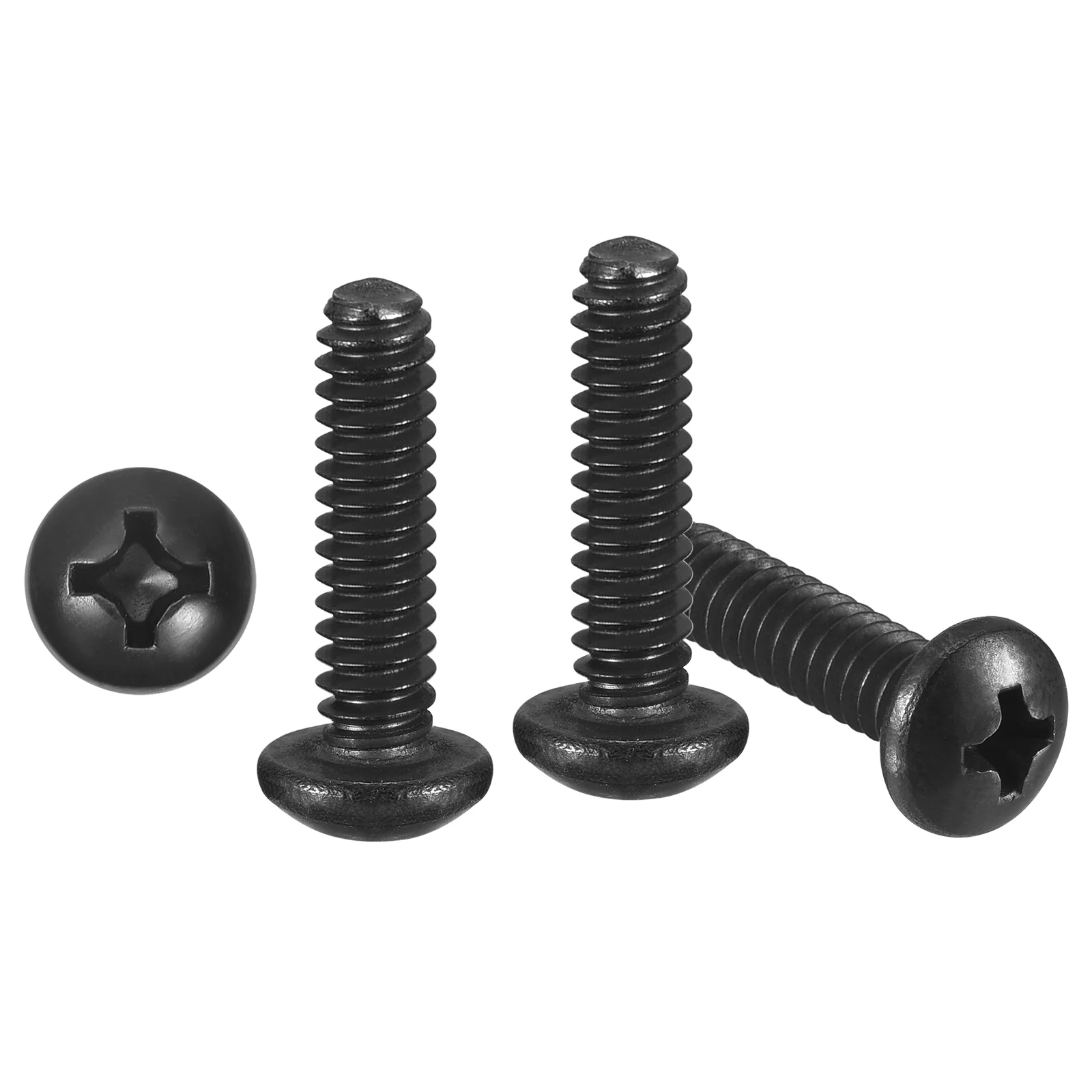 Phillips Pan Head Bolts #4-40x7/16" 50Pcs Stainless Steel for Door Window
