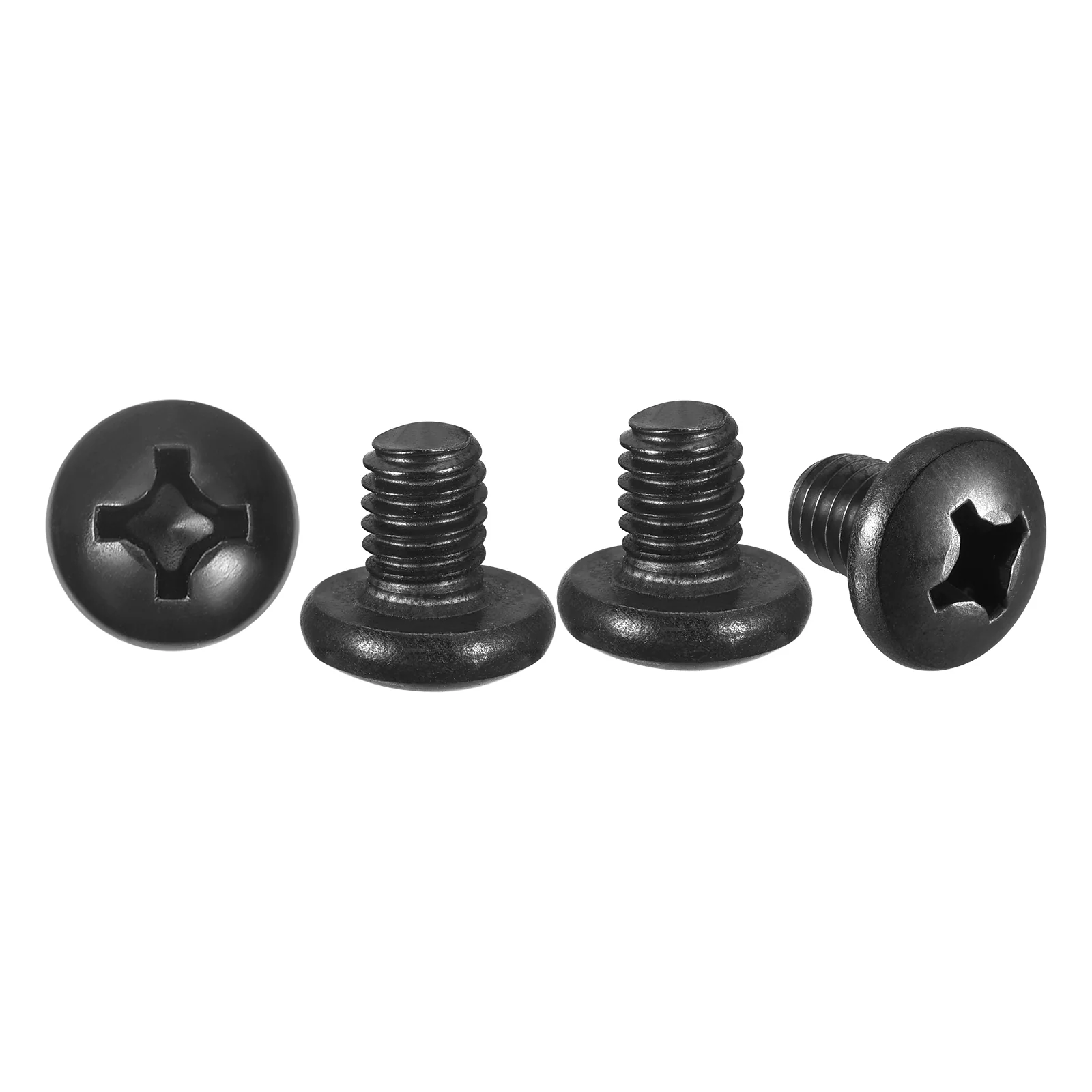 Phillips Pan Head Bolts M6-1x8 25Pcs Stainless Steel for Door Window