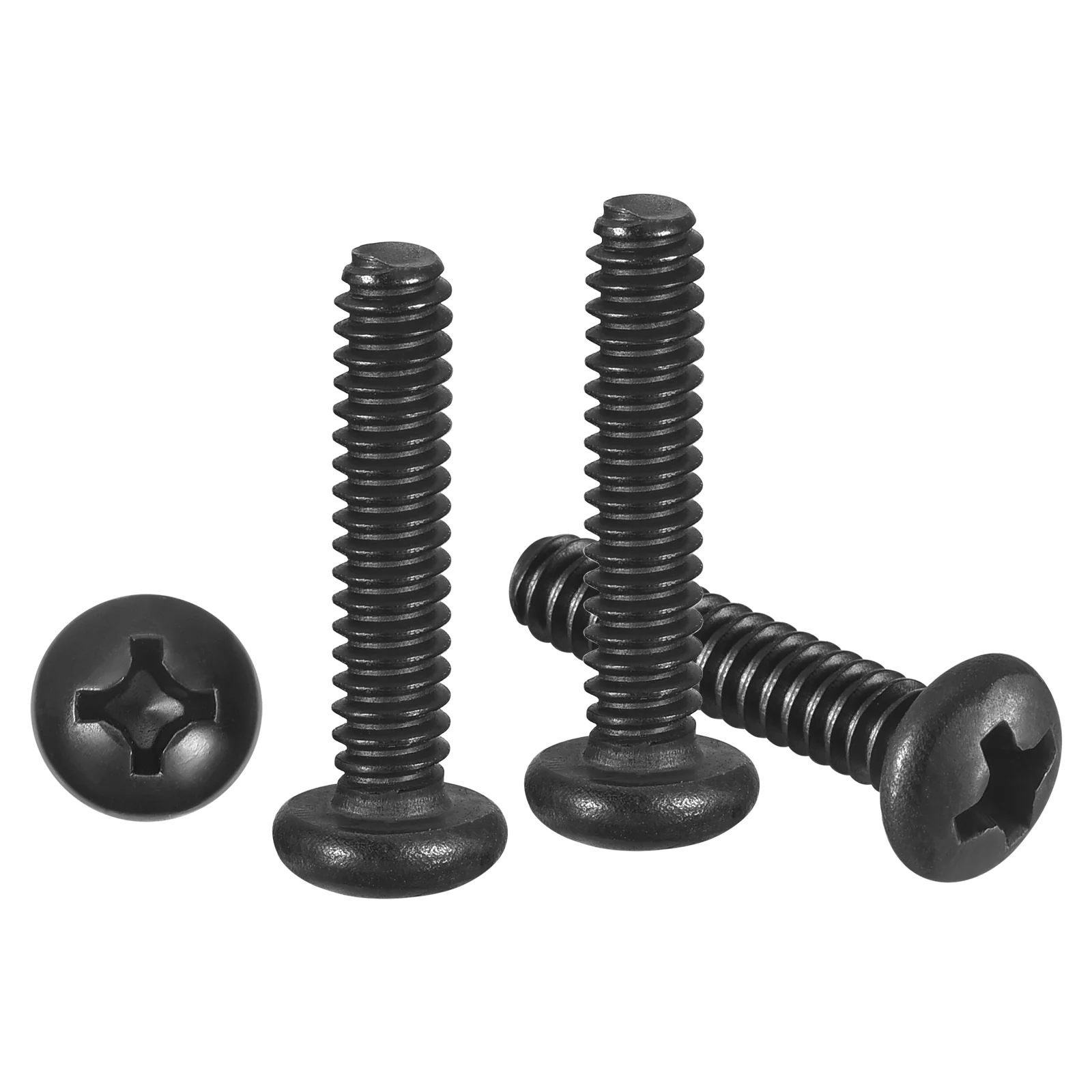 Phillips Pan Head Bolts #6-32x5/8" 50Pcs Stainless Steel for Door Window