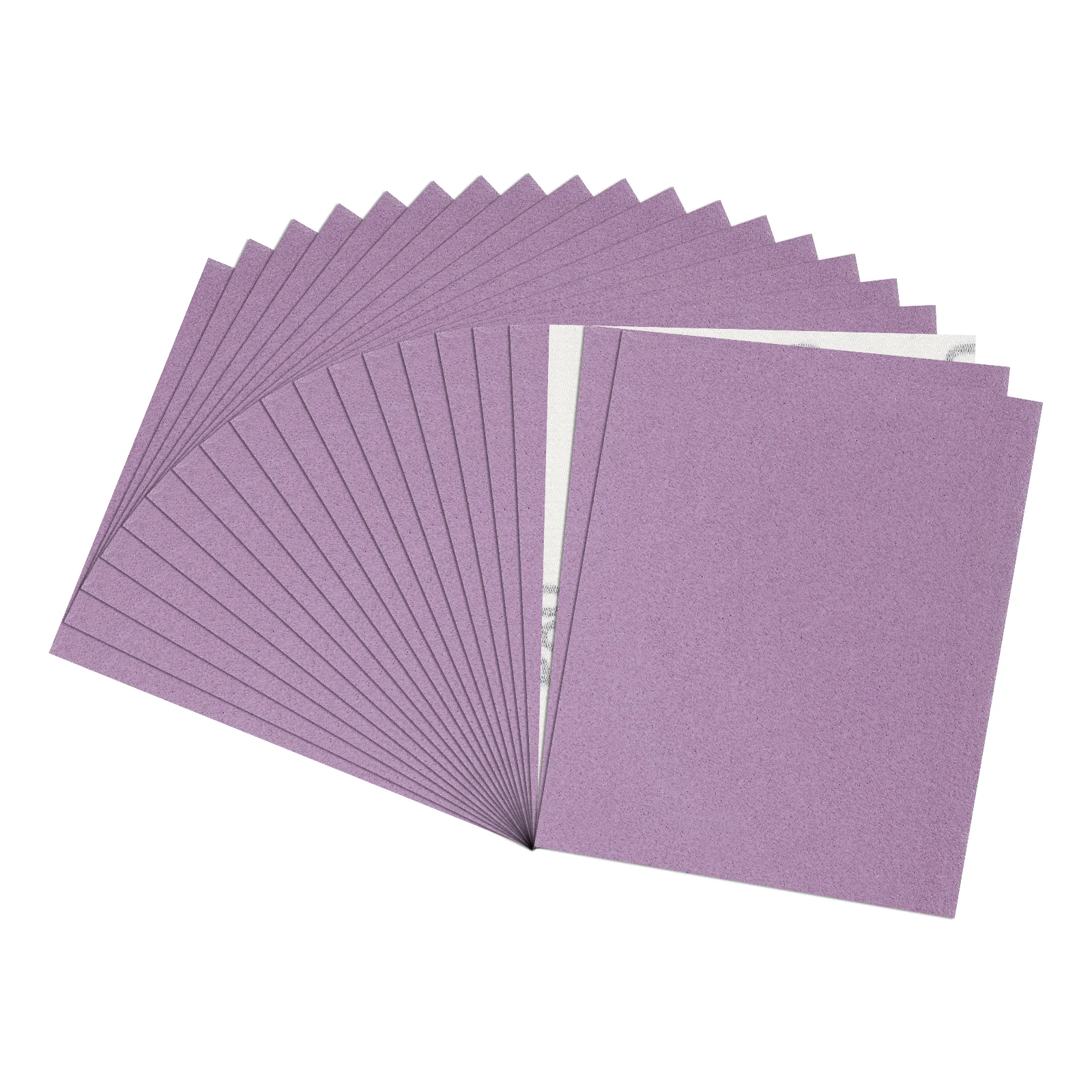 Sandpapers (4.5" x 5.5"/114mm x 140mm) 20 Sheet, 80 Grit, Aluminum Oxide