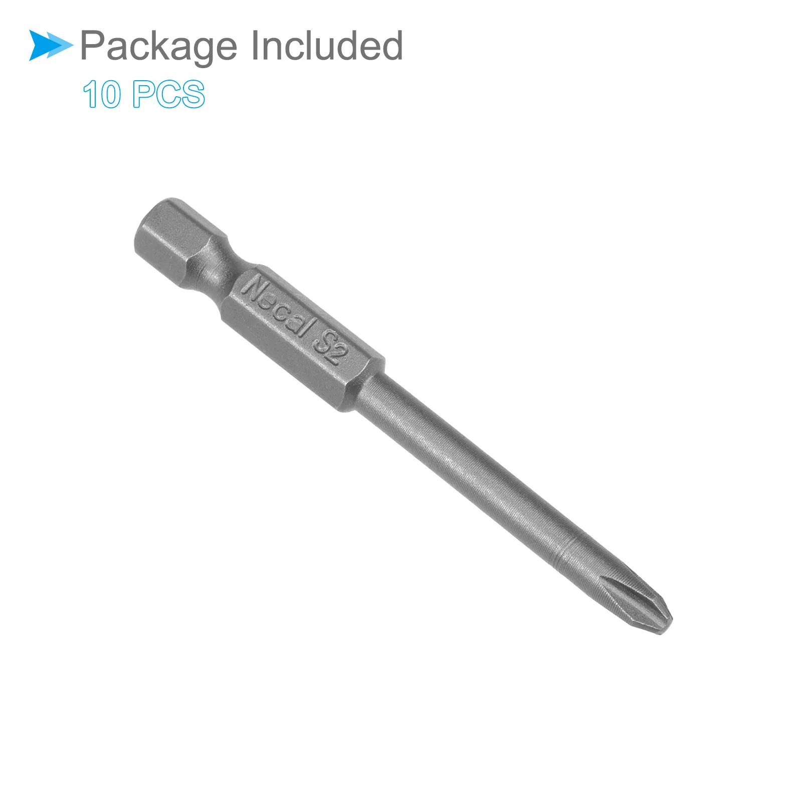 Phillips Cross Screwdriver Bits S2 Magnetic Phillips Drill Bit - (Applications: for Power Impact Driver) - Image 30