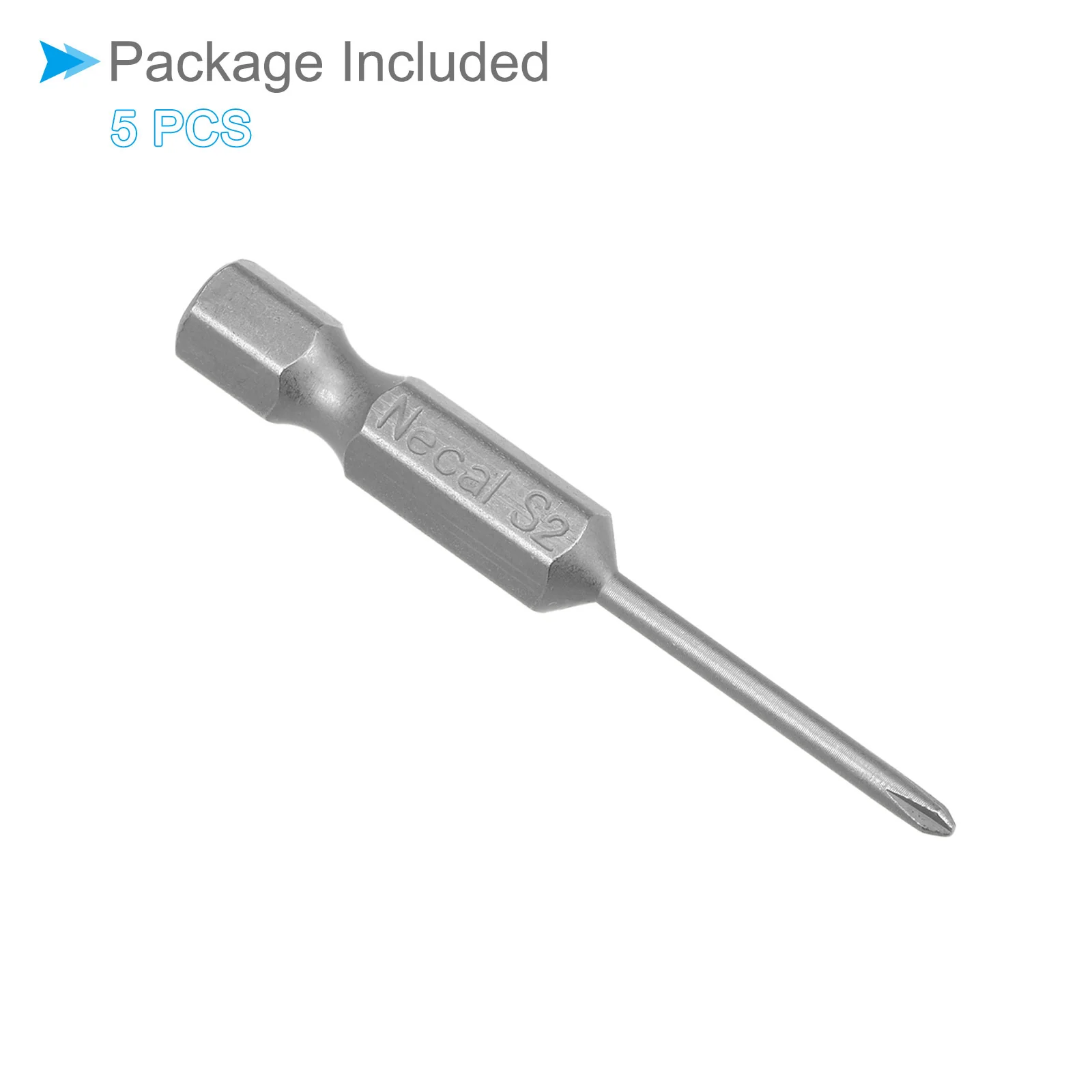 Phillips Cross Screwdriver Bits, S2 Magnetic Phillips Drill Bit - (Applications: for Power Impact Driver) - Image 50