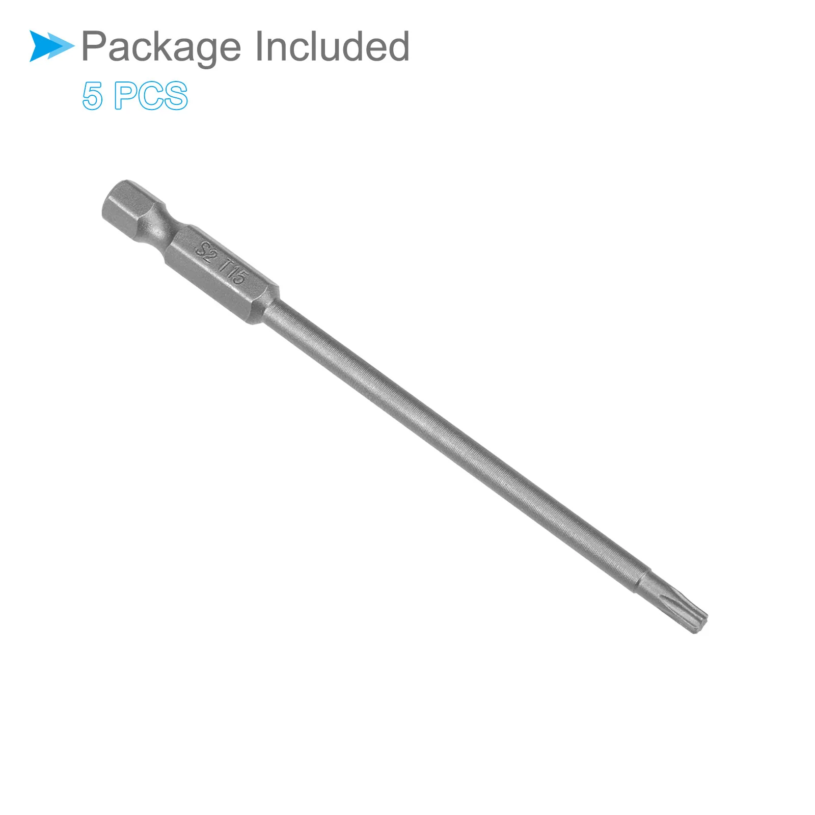 Torx Head Screwdriver Bit, S2 Steel Magnetic Drill Bit Screw Driver - (Applications: for Repair Work) - Image 25