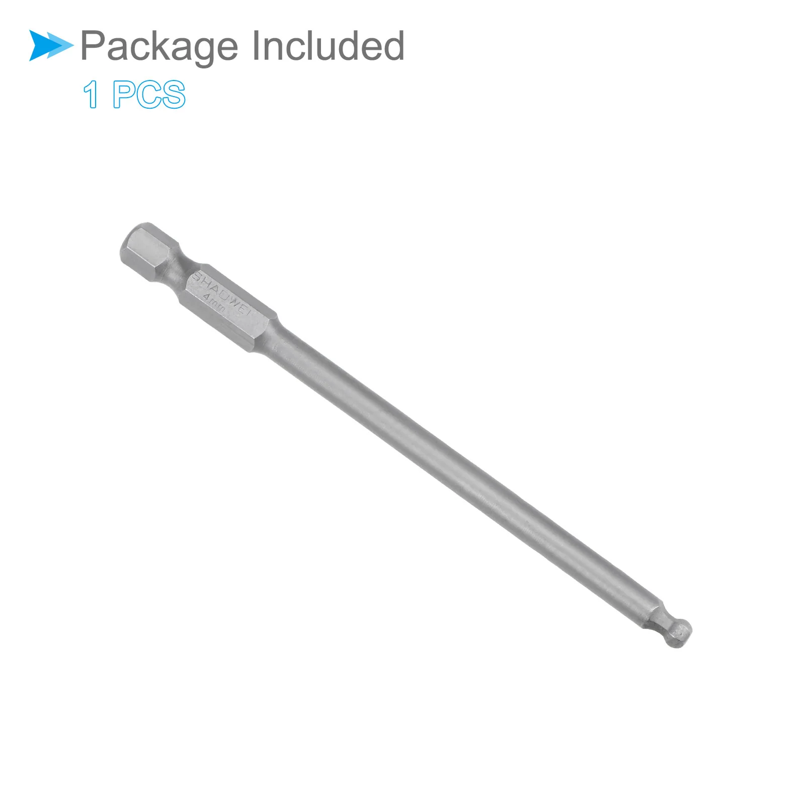 Ball End Hex Head Wrench Drill Bit S2 Steel Screwdriver Bits - (Applications: for Furniture Assembly) - Image 15
