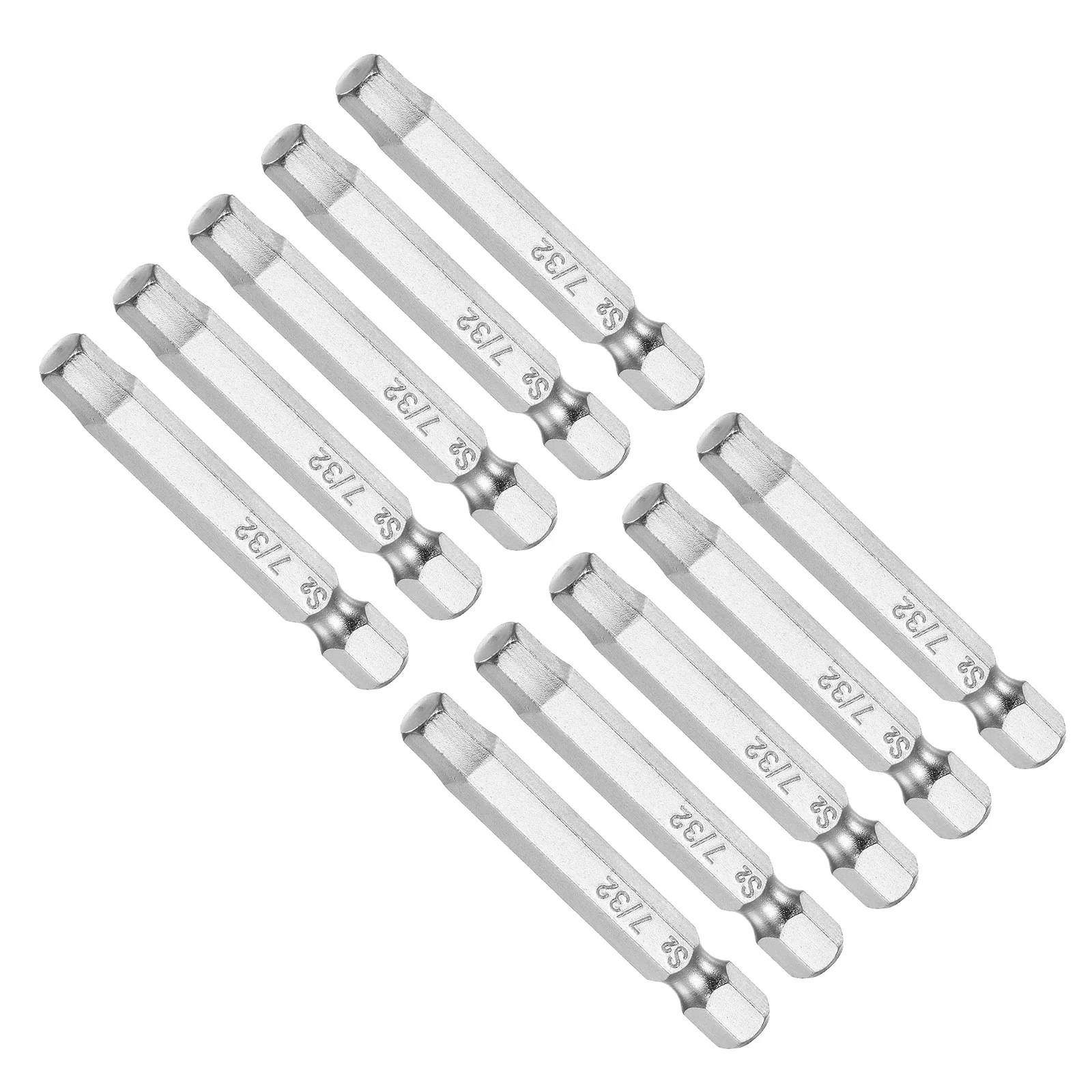 Hex Head Wrench Bit, S2 Alloy Steel Screwdriver Bit - (Applications: for Drill) - Image 41