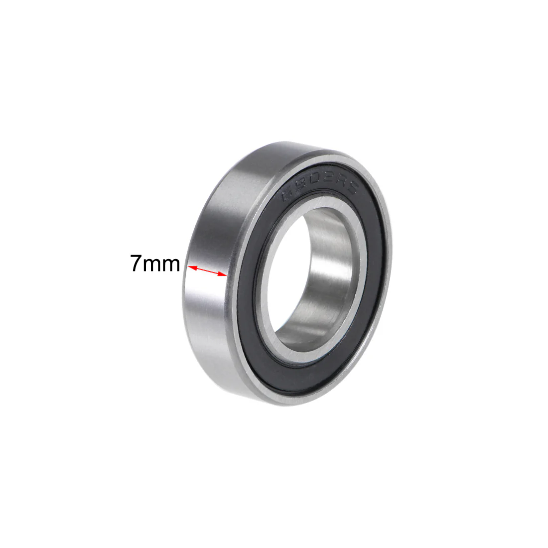 Uxcell 6902-2RS Deep Groove Ball Bearings 15x28x7mm Double Sealed Chrome Steel P5 6pcs - Image 3