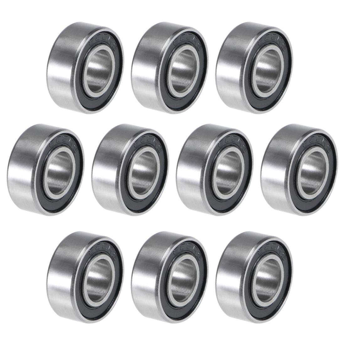 Uxcell 686-2RS Deep Groove Ball Bearings 6x13x5mm Double Sealed Chrome Steel P5 10pcs