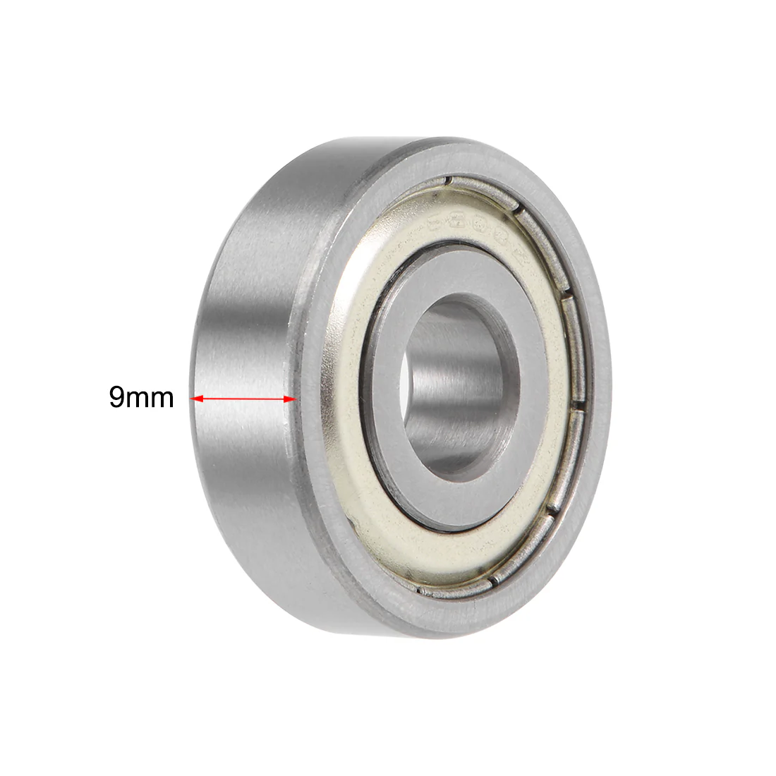 Uxcell 6200ZZ Deep Groove Ball Bearings 10x30x9mm Double Shielded Chrome Steel P6 4pcs - Image 3