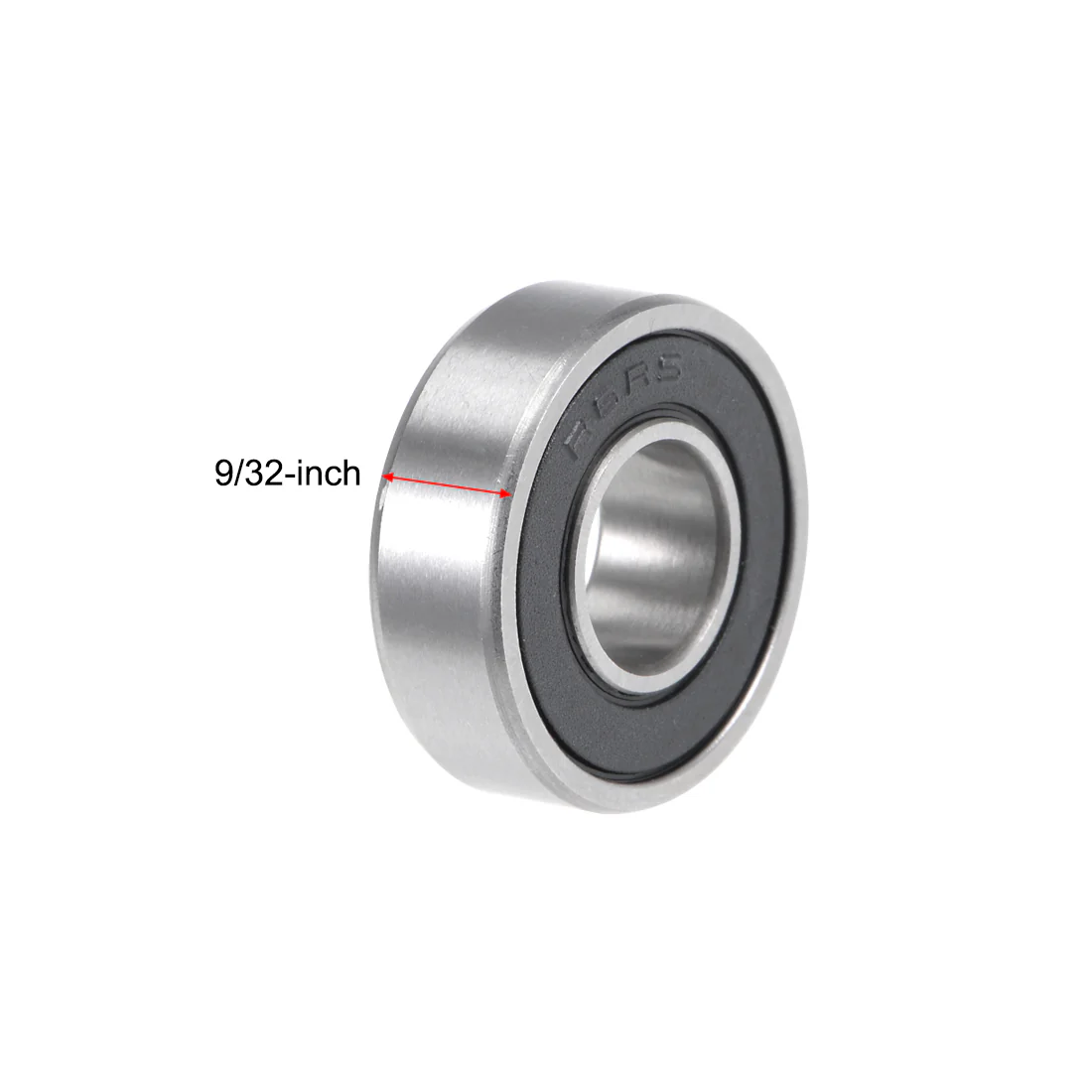 Uxcell R6-2RS Ball Bearings 3/8x7/8x9/32" Double Sealed Chrome Steel P6 2pcs - Image 3