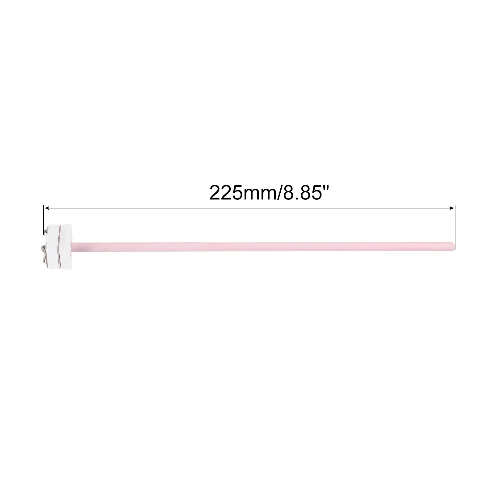 WRP-100 Furnace Thermocouple 1600°C Platinum Rhodium S Type Temperature Sensor Probes for Muffle Furnace Oven, 8x225mm - Image 2