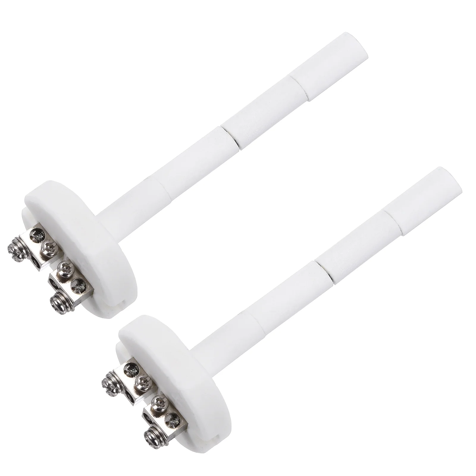 2Pcs K Type Ceramic Kiln Furnace Thermocouple for Muffle Furnace 2x100mm