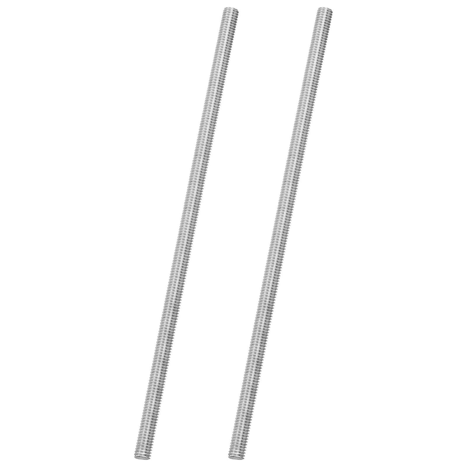 2Pack M6x170mm 316 Stainless Steel Fully All Threaded Rod Studs, 1mm Pitch