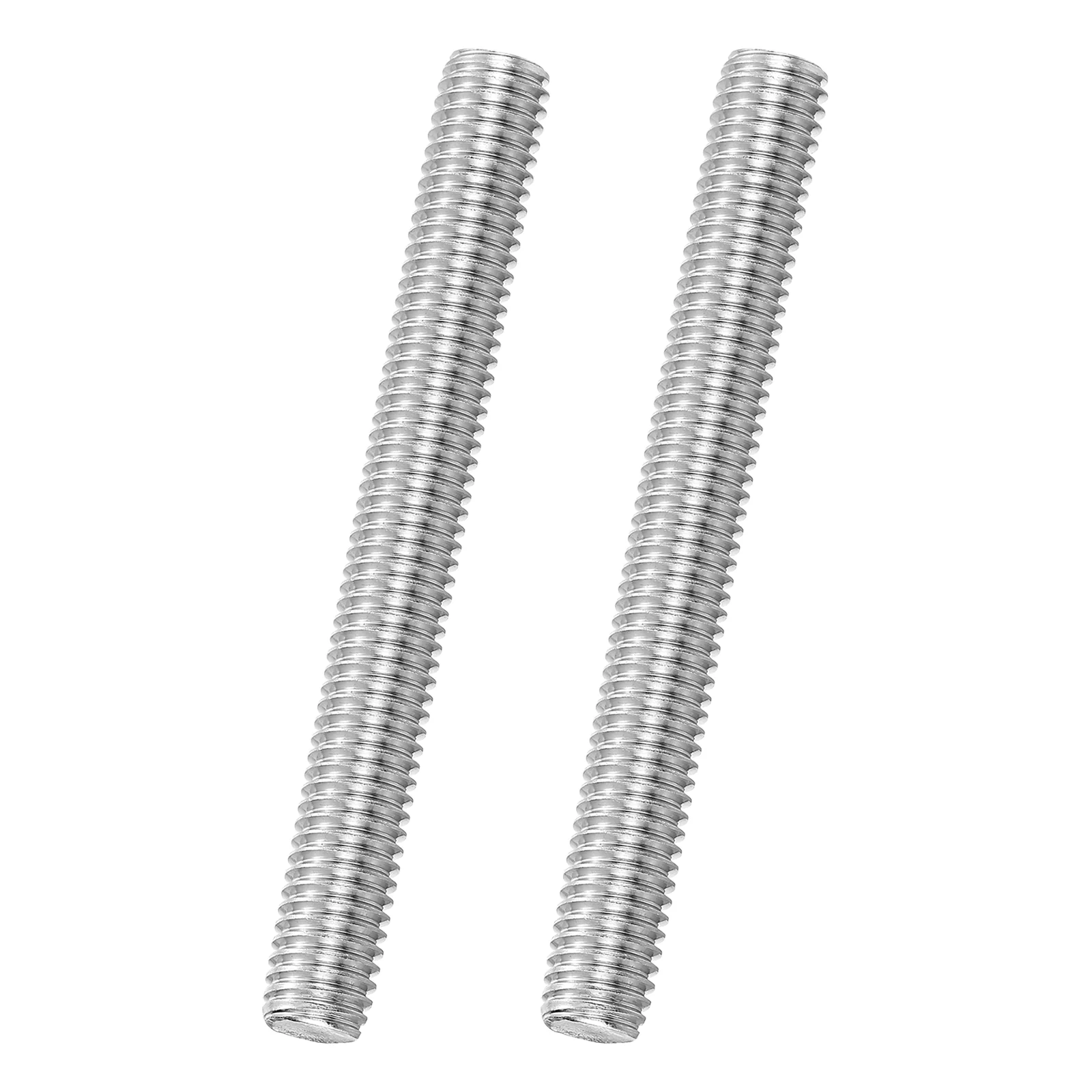 2Pack M10x90mm 316 Stainless Steel Fully All Threaded Rod Studs, 1.5mm Pitch