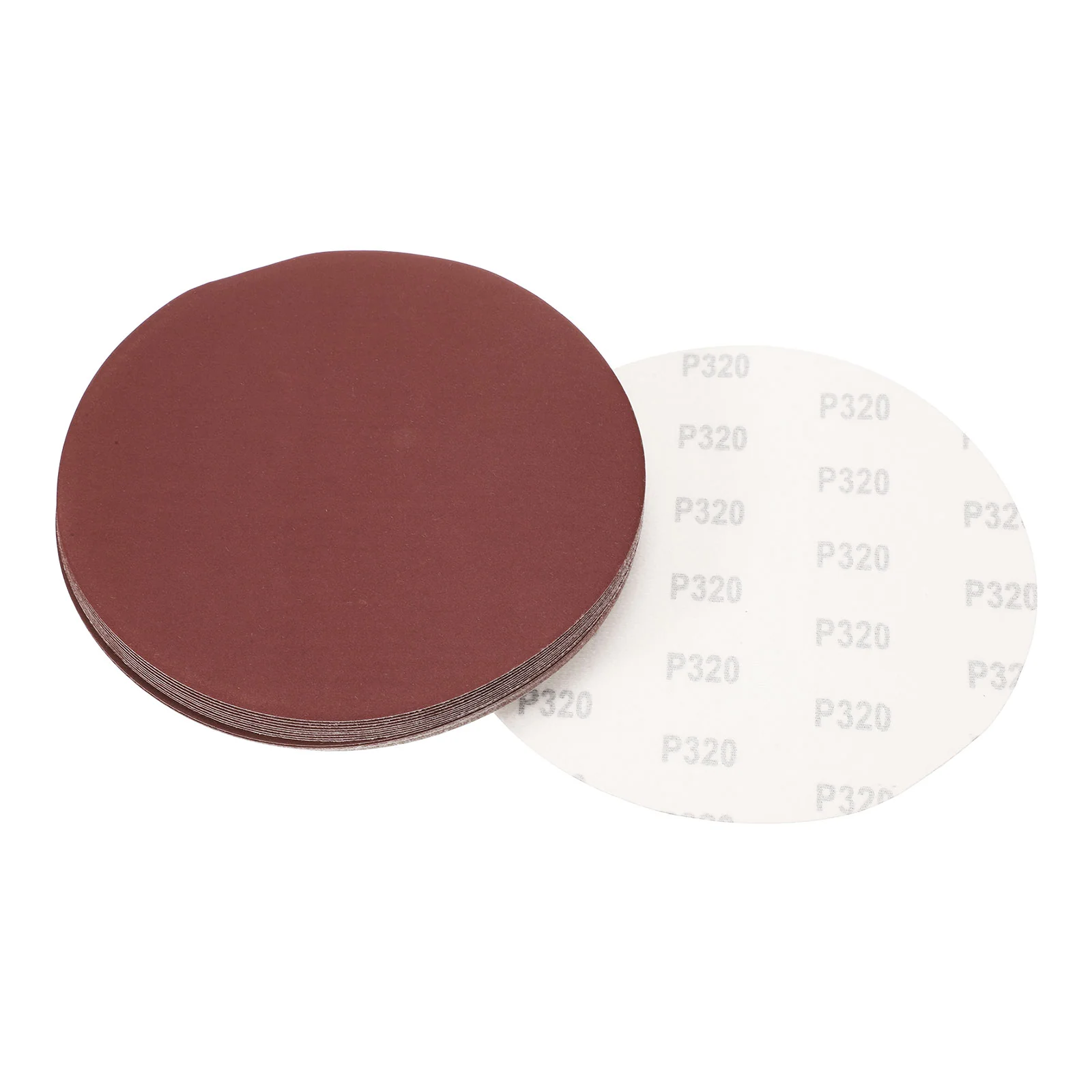 Uxcell 8-inch Hook and Loop Sanding Discs, 320-Grits Sandpaper 20pcs