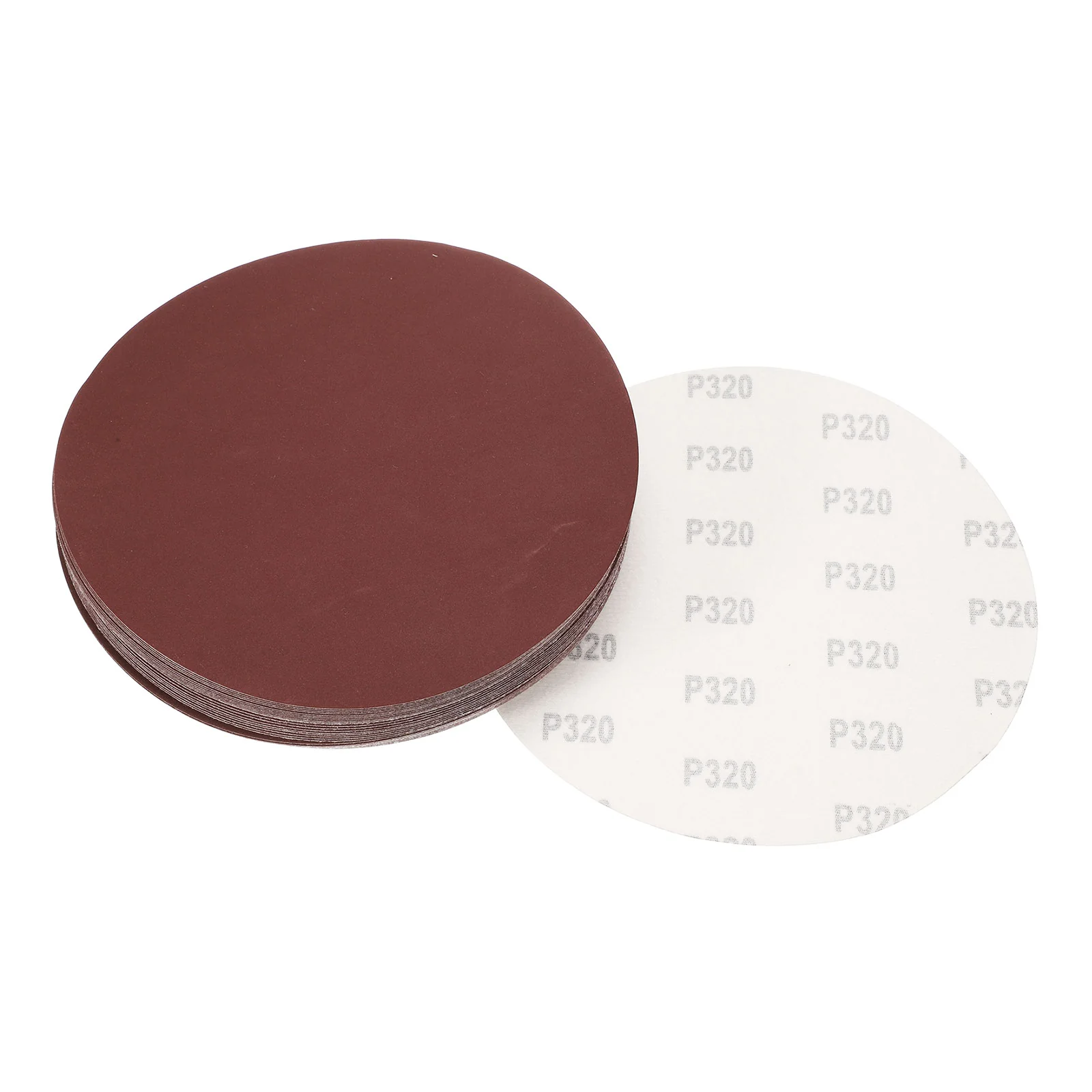 Uxcell 8-inch Hook and Loop Sanding Discs, 320-Grits Sandpaper 30pcs