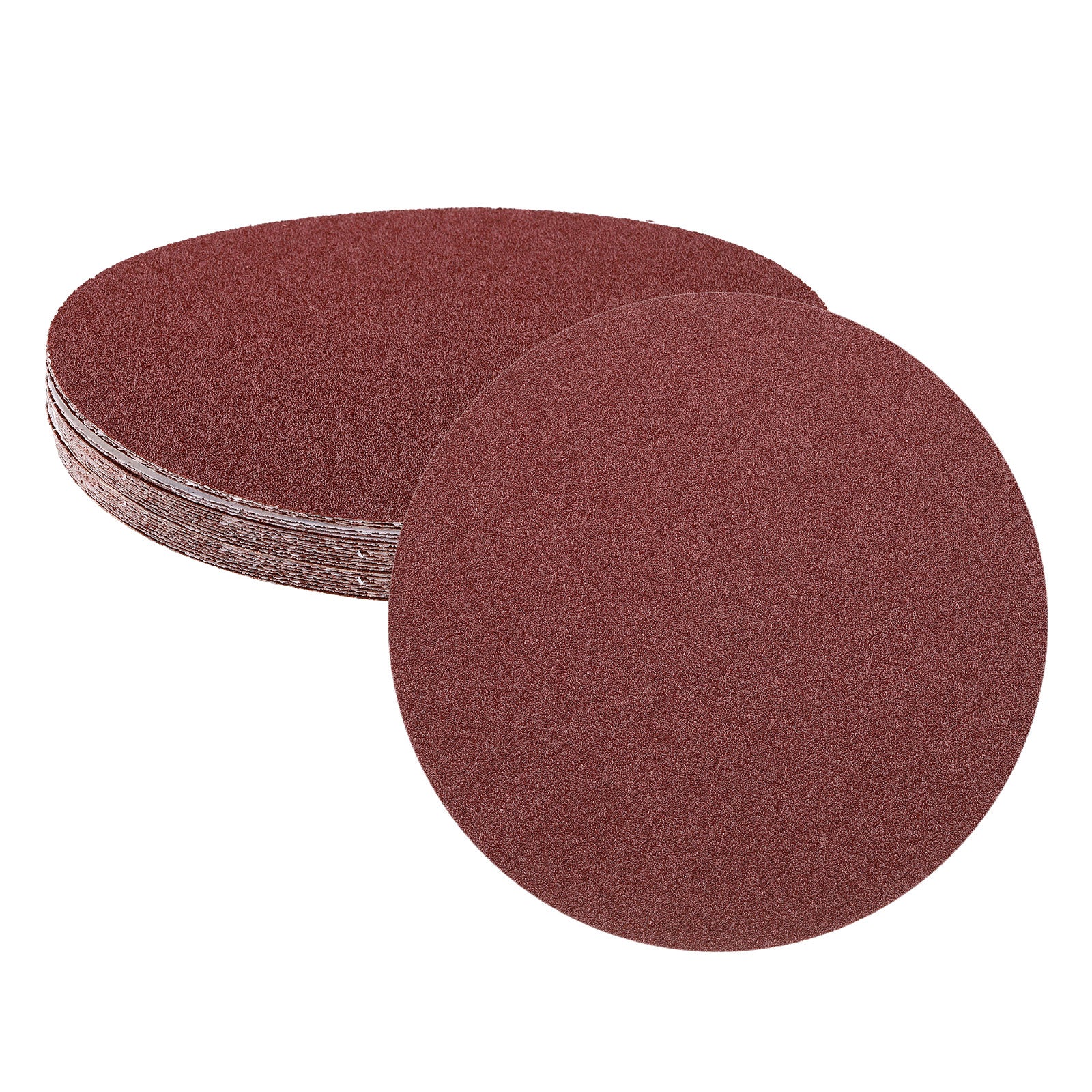 Uxcell 25pcs 8" PSA Sanding Discs 60 Grits Aluminum Oxide Sandpapers Self Adhesive