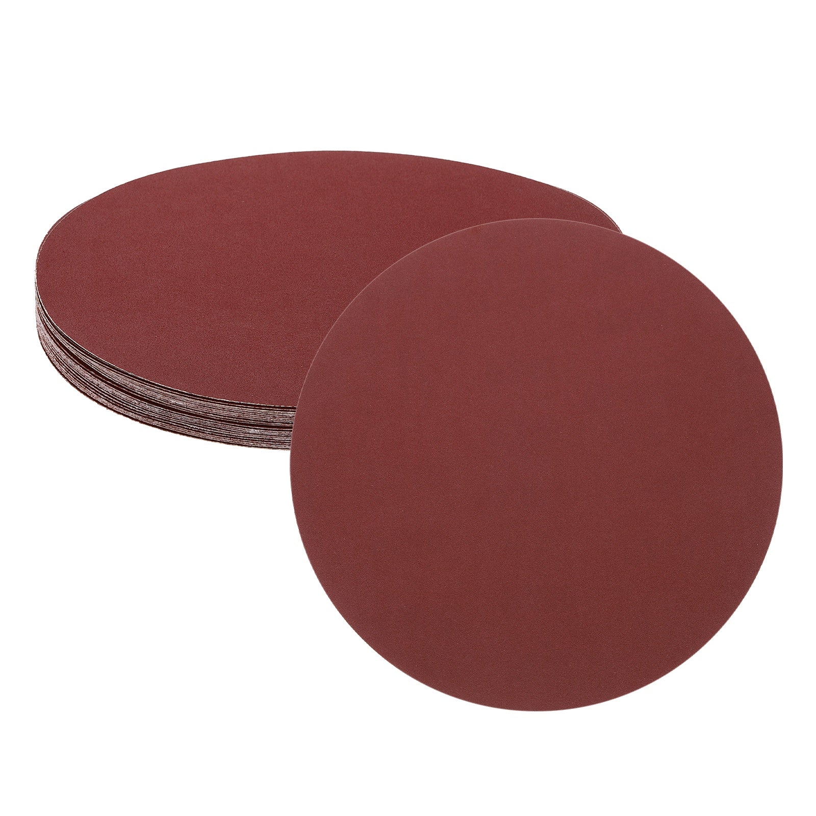 Uxcell 25pcs 8" PSA Sanding Discs 240 Grits Aluminum Oxide Sandpapers Self Adhesive