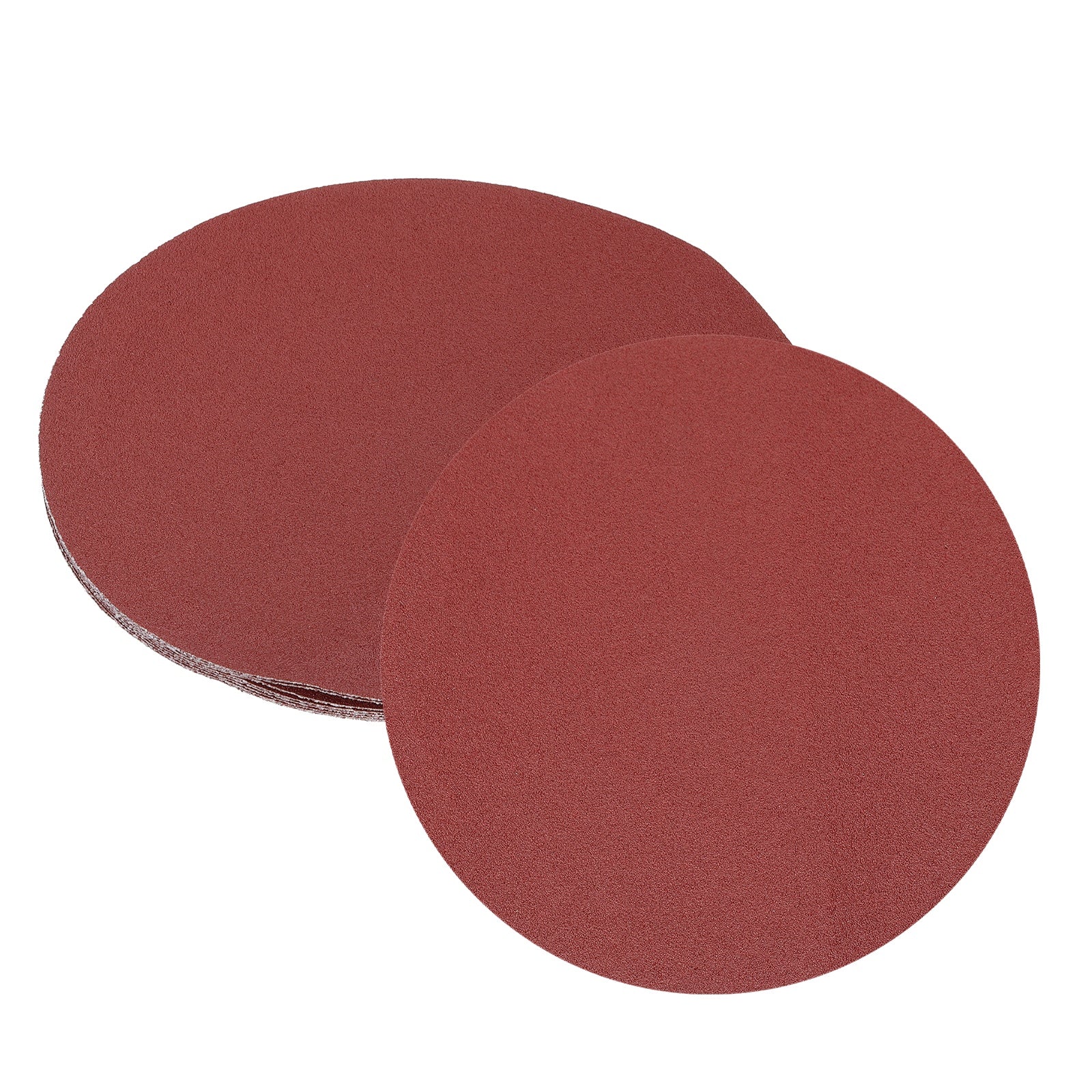 Uxcell 8pcs 10" PSA Sanding Discs 80 Grits Aluminum Oxide Sandpapers Self Adhesive