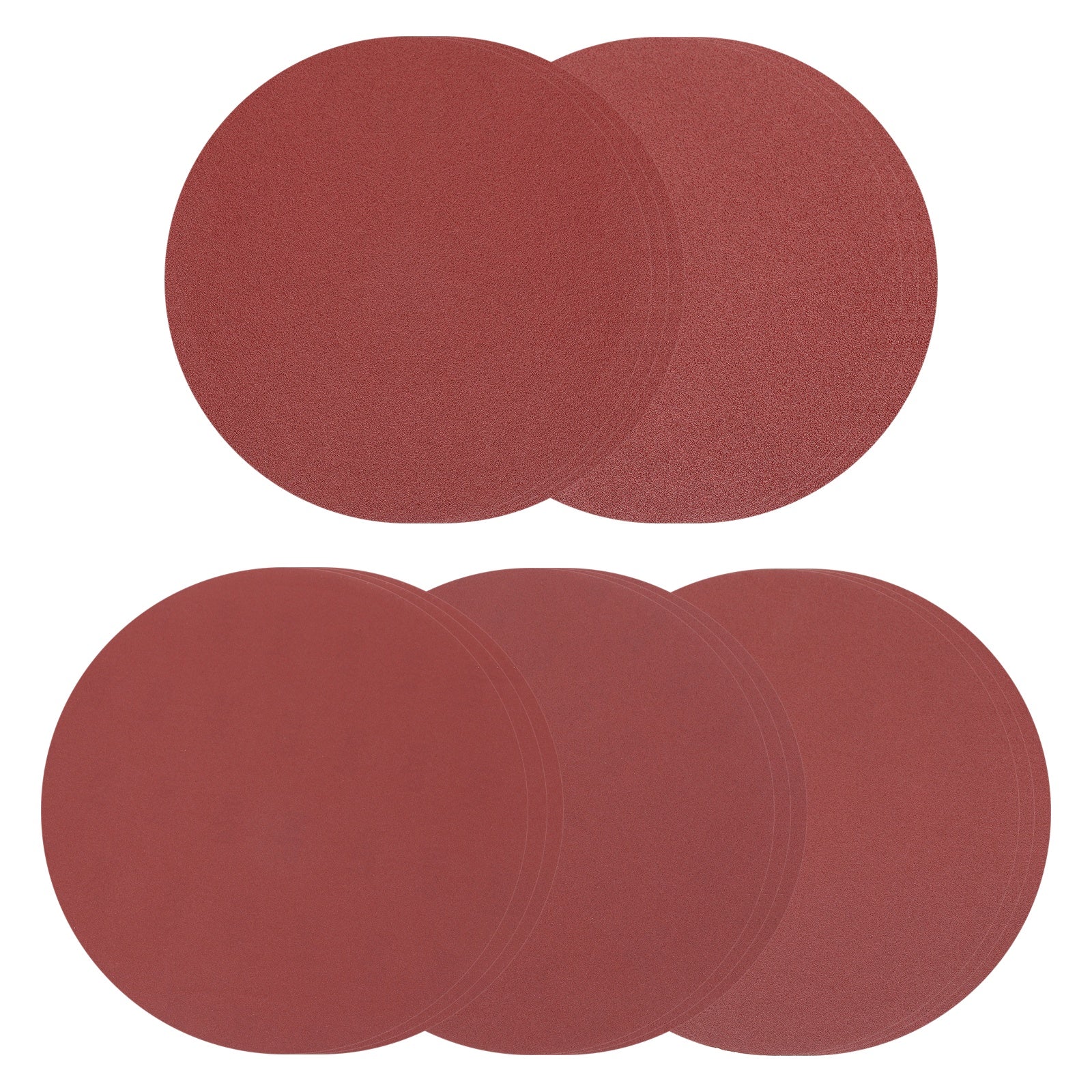 Uxcell 15pcs 10" PSA Sanding Discs 60-240 Grits Aluminum Oxide Sandpapers Self Adhesive