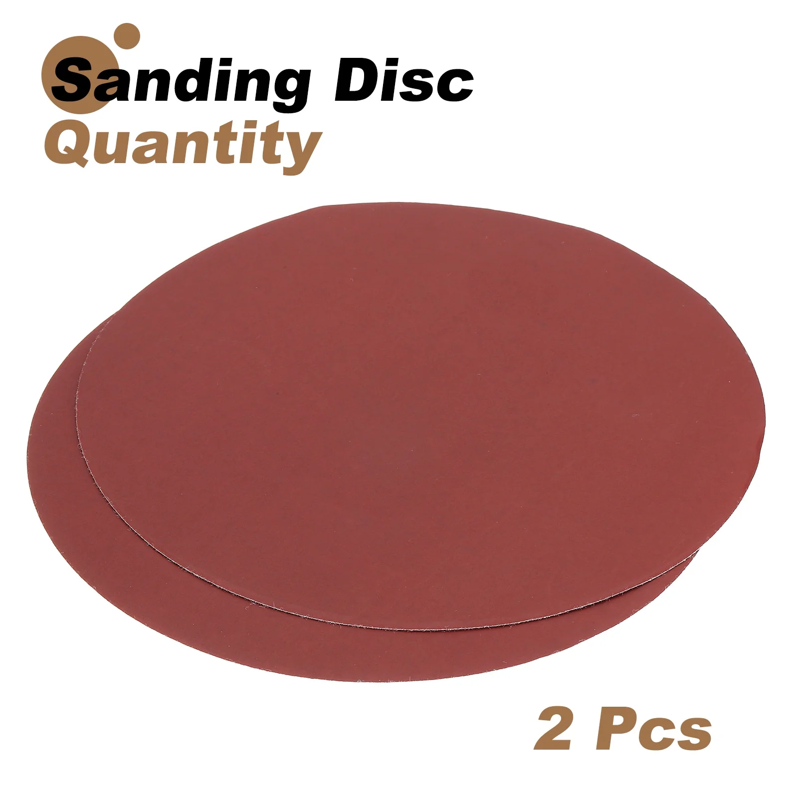 Uxcell 2pcs 10" Hook and Loop Sanding Discs 1200 Grits Aluminum Oxide Sandpapers - Image 3