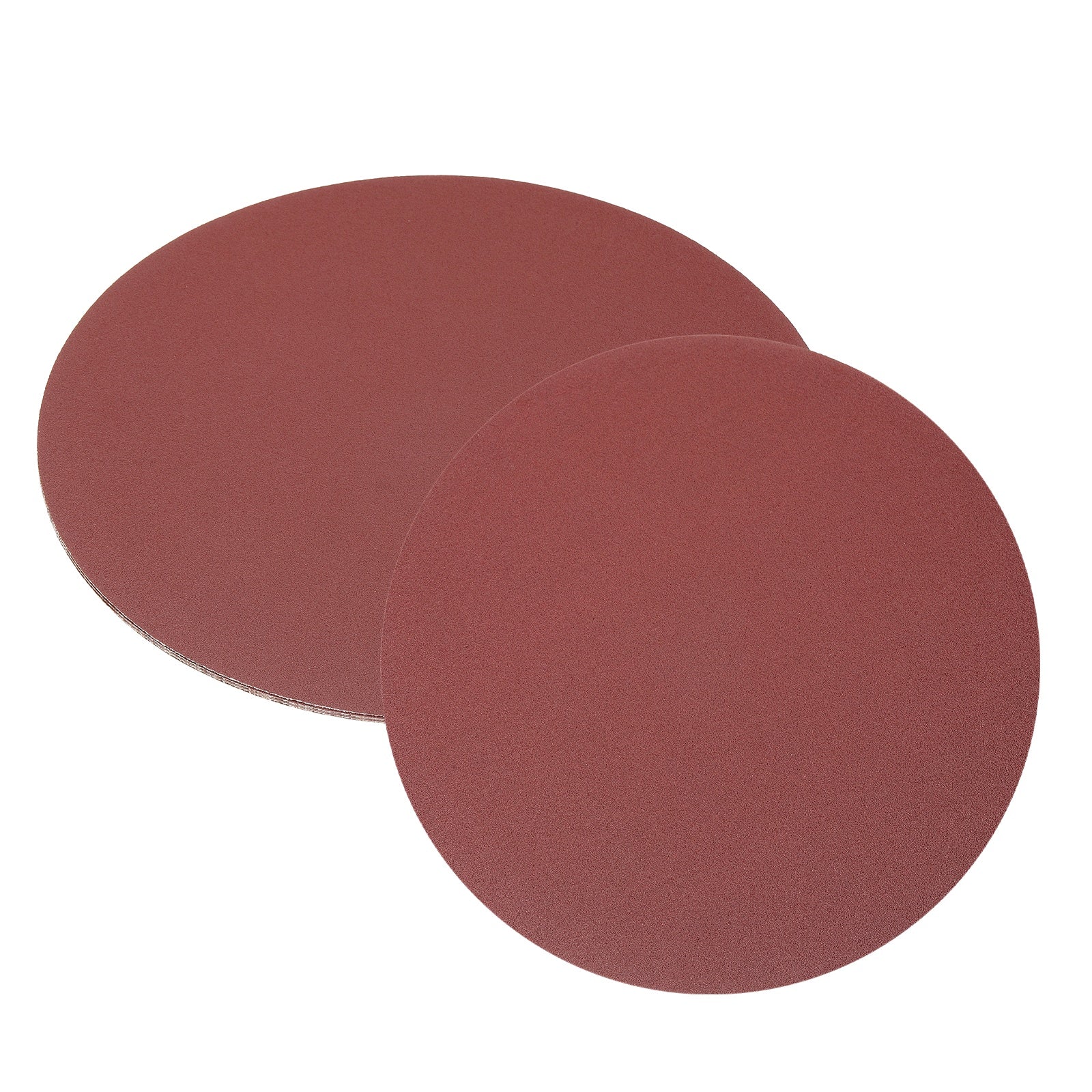 Uxcell 5pcs 10" Hook and Loop Sanding Discs 150 Grits Aluminum Oxide Sandpapers