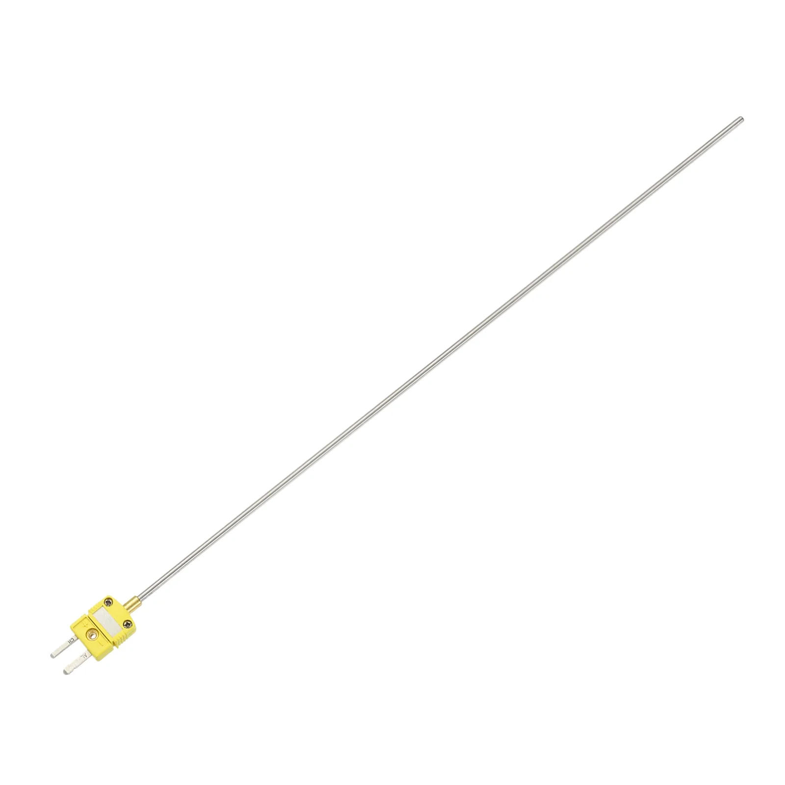 K-Type Thermocouple Temperature Sensor Probes, -40-2012 °F Probe 0.12x11.81 in