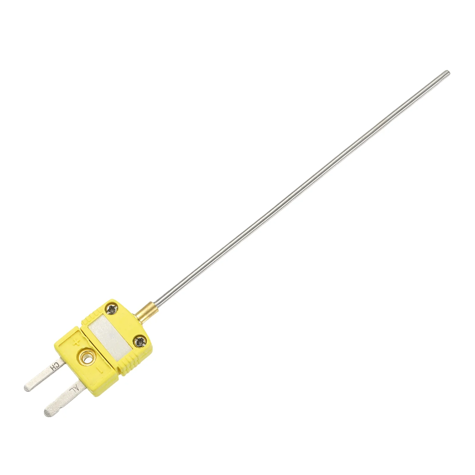K-Type Thermocouple Temperature Sensor Probes, -40-2012 °F Probe 0.08x3.94 in