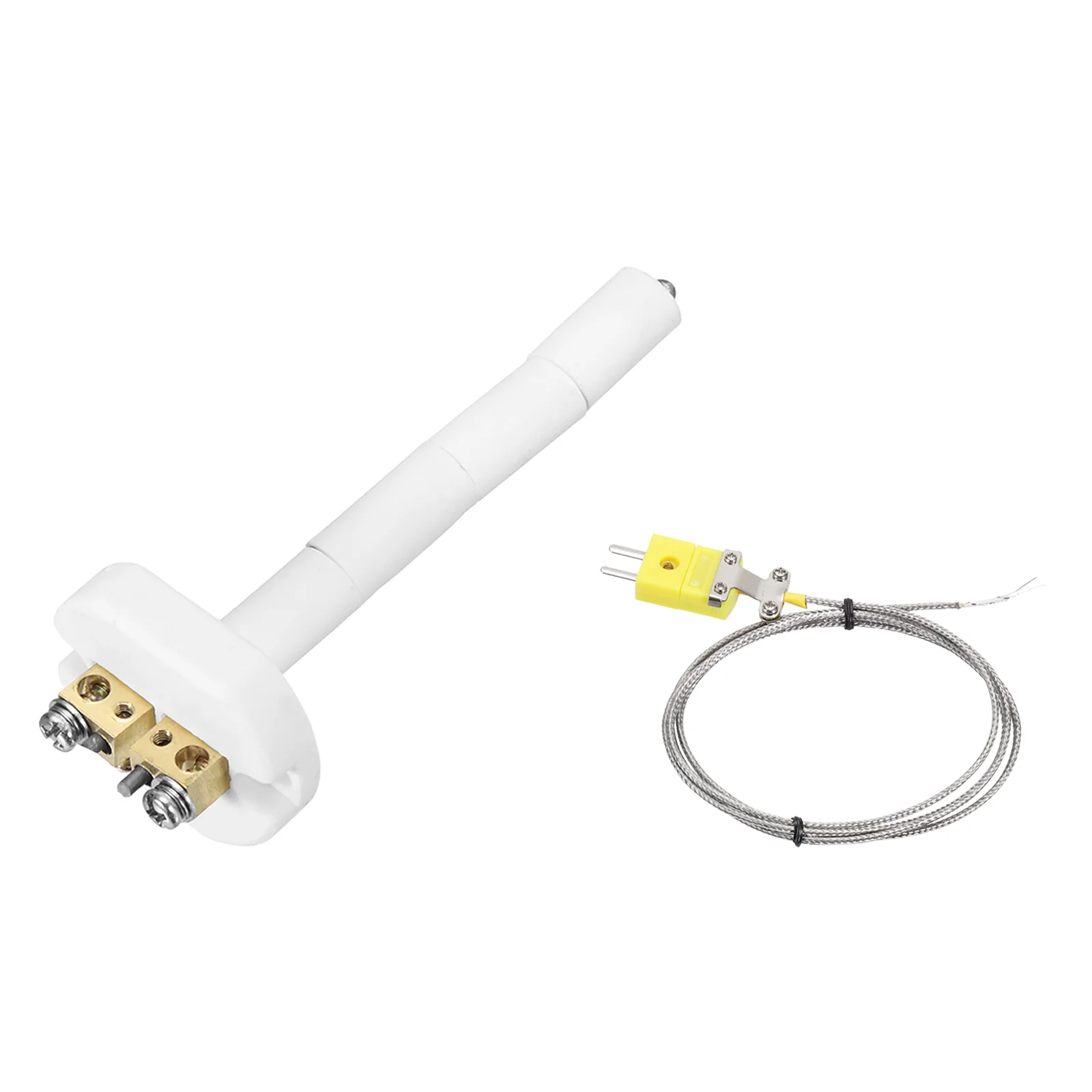 4" K Type Thermocouple Probe with 3.3 ft Thermocouple Wire 2.5x100mm
