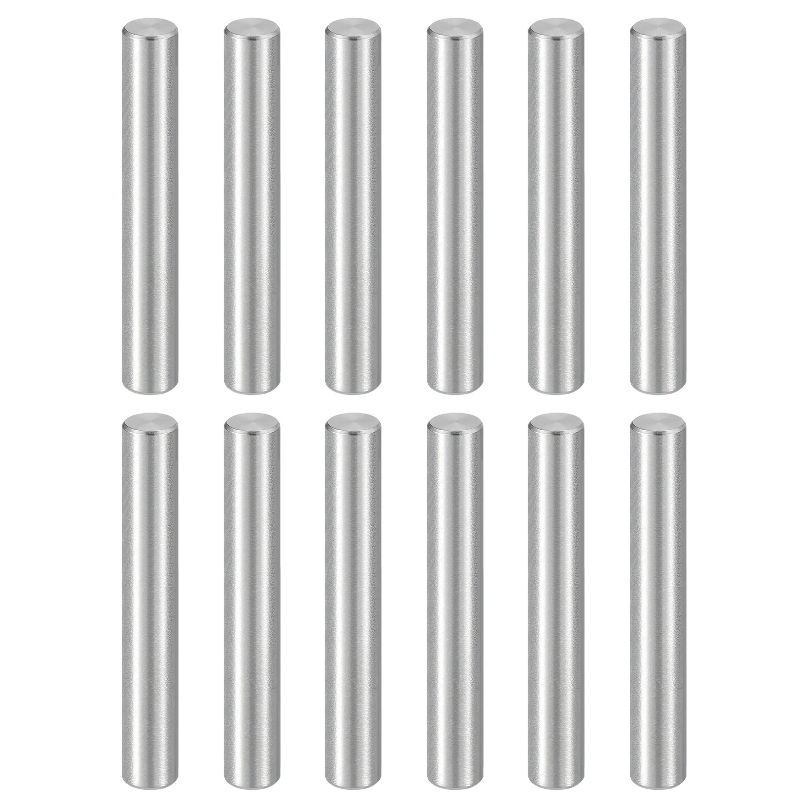 Uxcell 32Pcs M5 x 32mm Dowel Pin, 304 Stainless Steel Cylindrical Shelf Support Peg