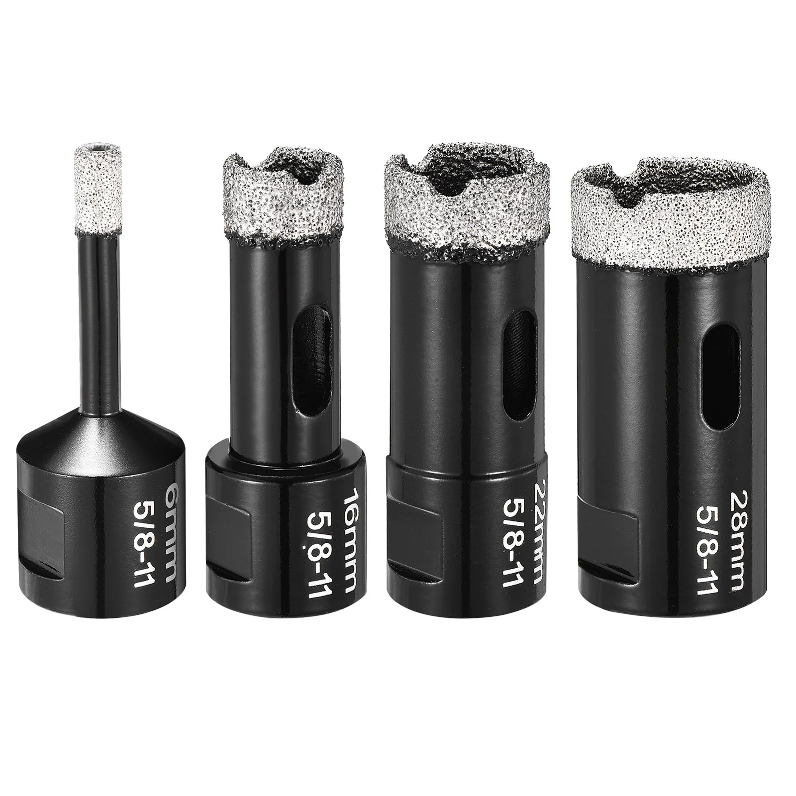 Diamond Core Drill Bit Kit Diamond Hole Saw with Thread Fit Angle Grinders for Ceramic - Image 13