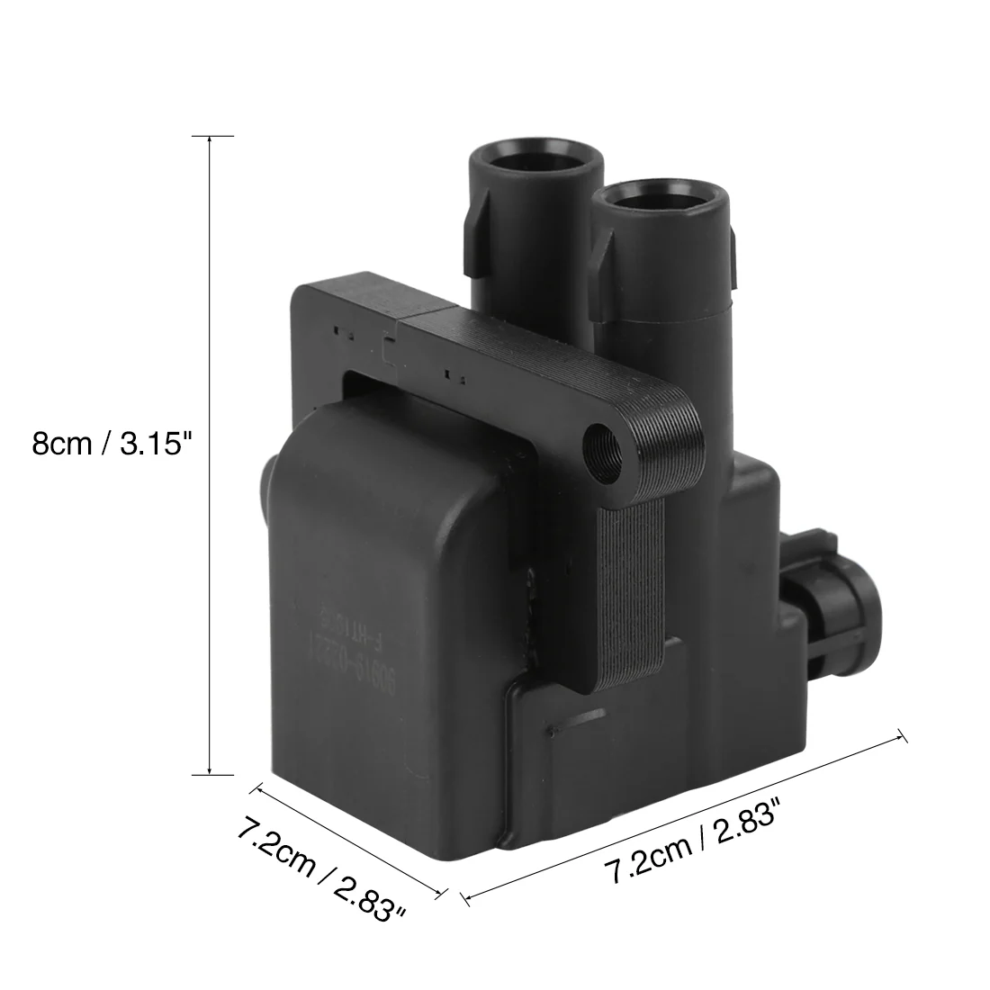 Uxcell Black 4 Pins Ignition Coil for Toyota Liteace Sr40 Chaser Sx100 Sxs13 3sfe 90919-02221 - Image 4