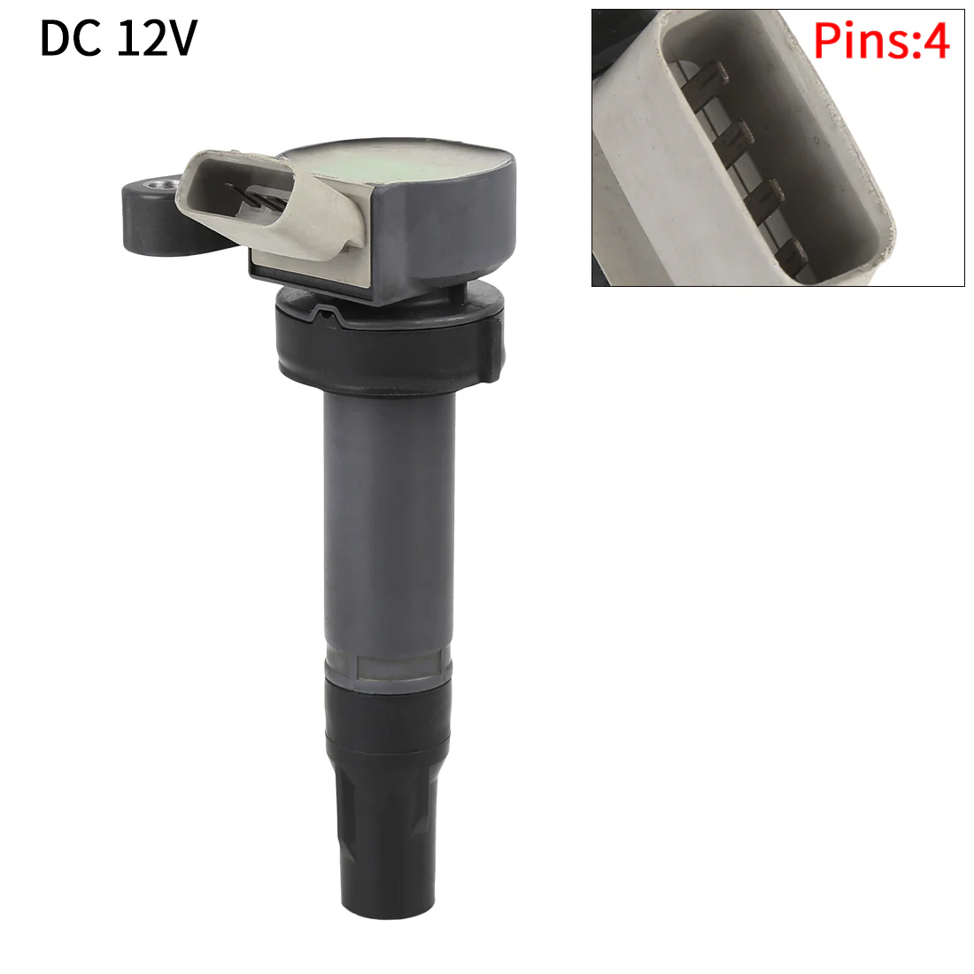 Uxcell 19070-97207 Ignition Coil Gray for Daihatsu MAX 2000-2006 659ccm 58HP 43KW - Image 2