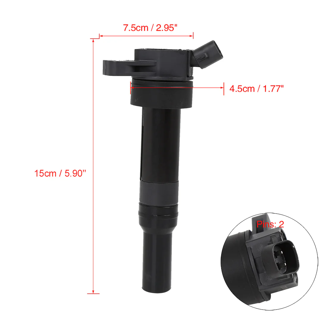 27300-2E000 Car Ignition Coil for Hyundai Elantra Elantra GT Tucson for Kia Forte Forte5 Soul L4 1.8L 2.0L - Image 4
